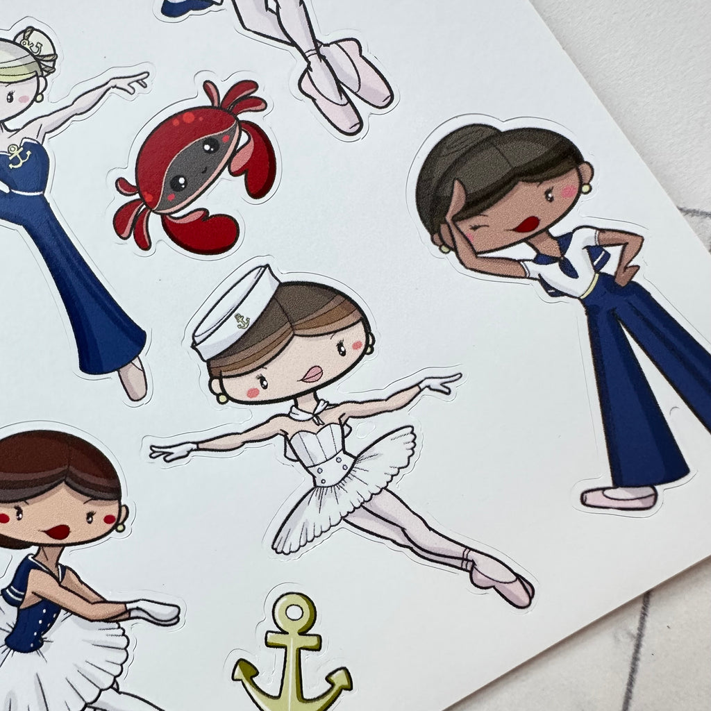 Anchors Away Sticker Sheet