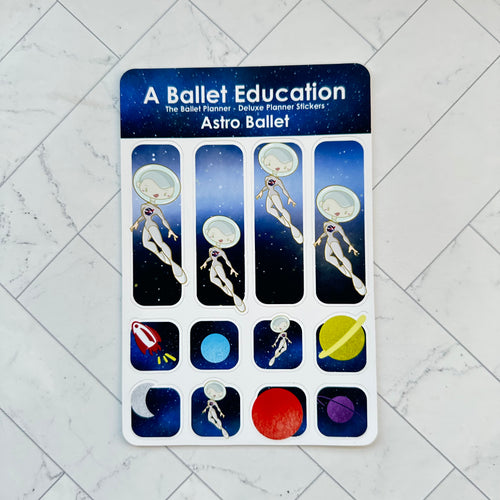 Astro Ballet Sticker Sheet