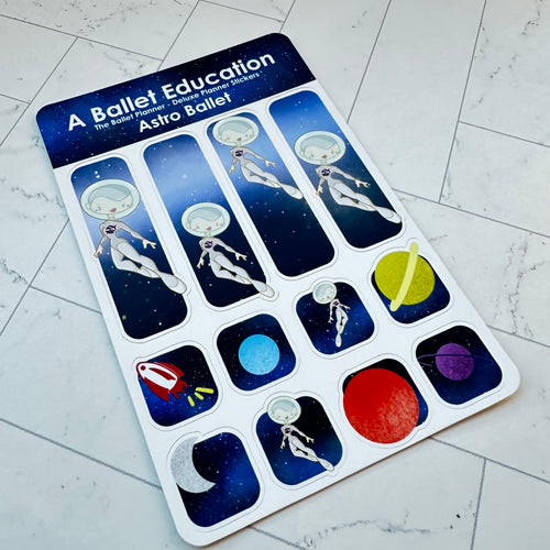 Astro Ballet Sticker Sheet