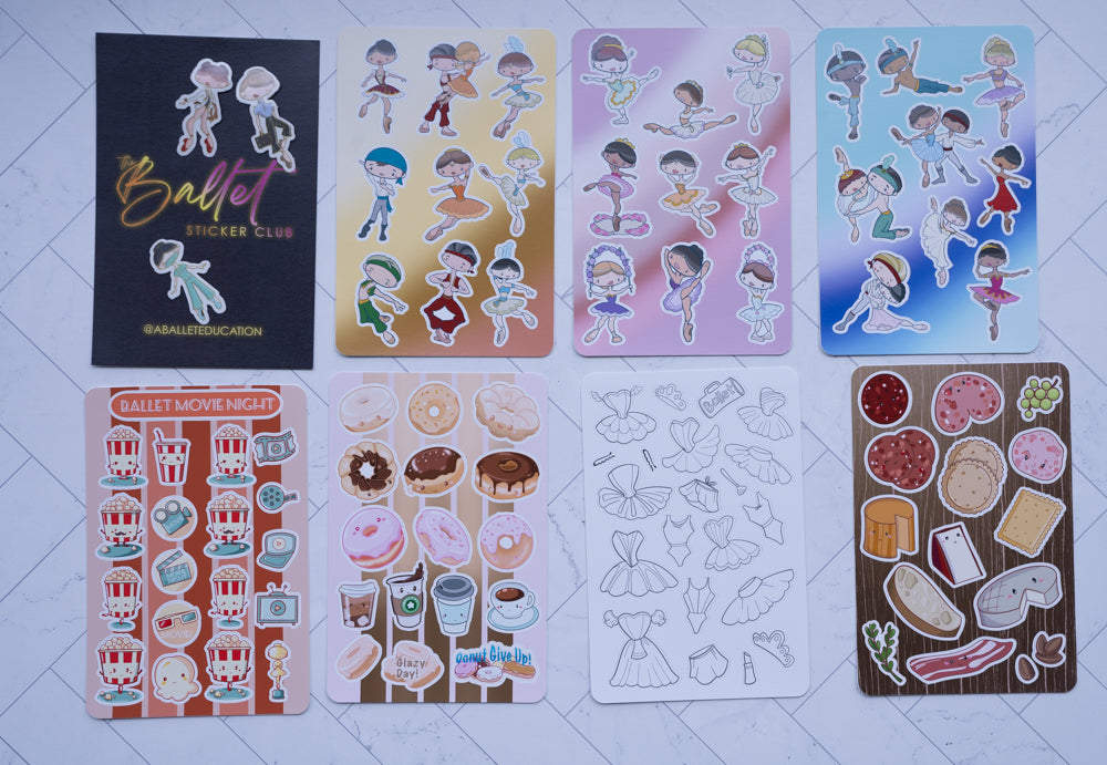 The Ballet Sticker Club