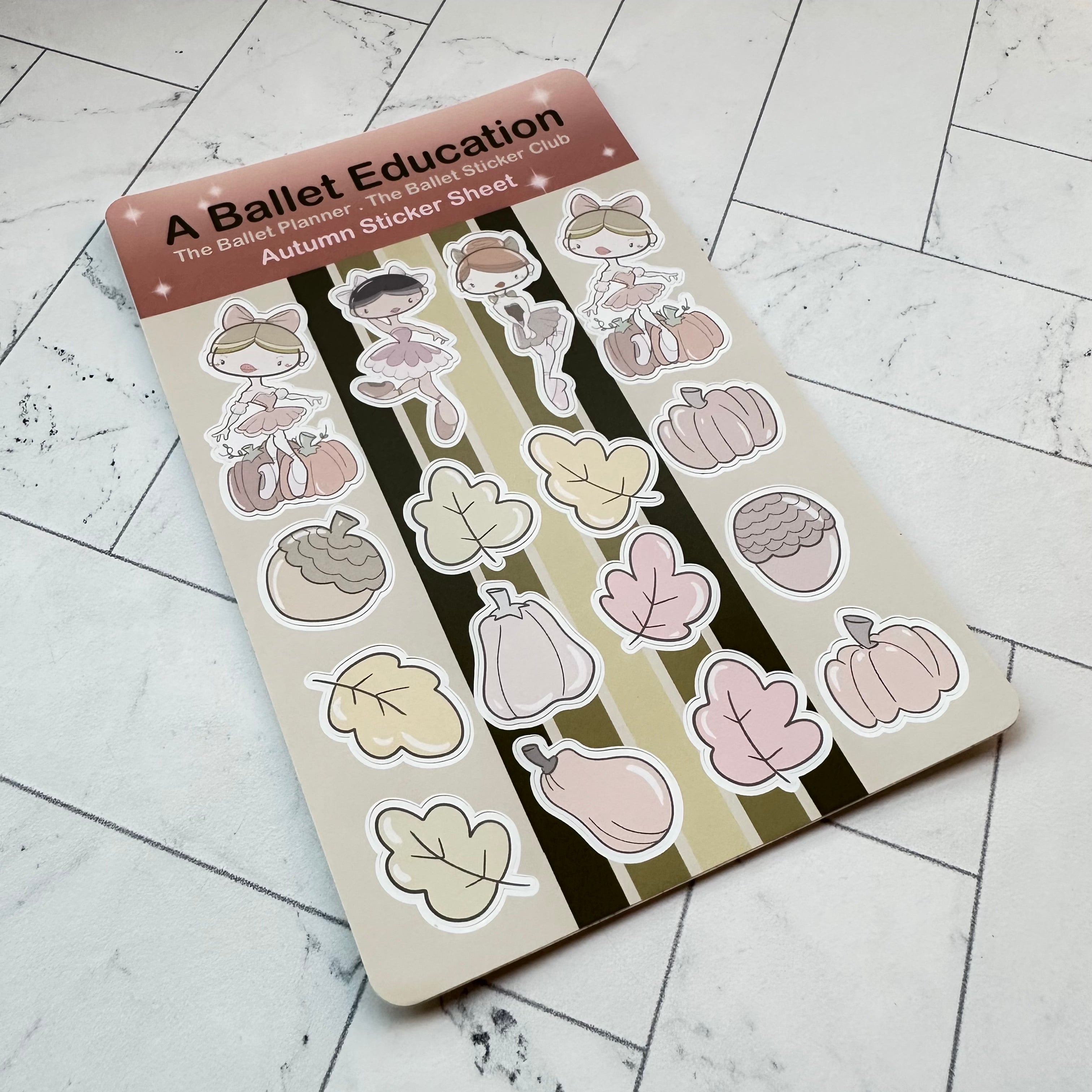 Autumn Sticker Sheet