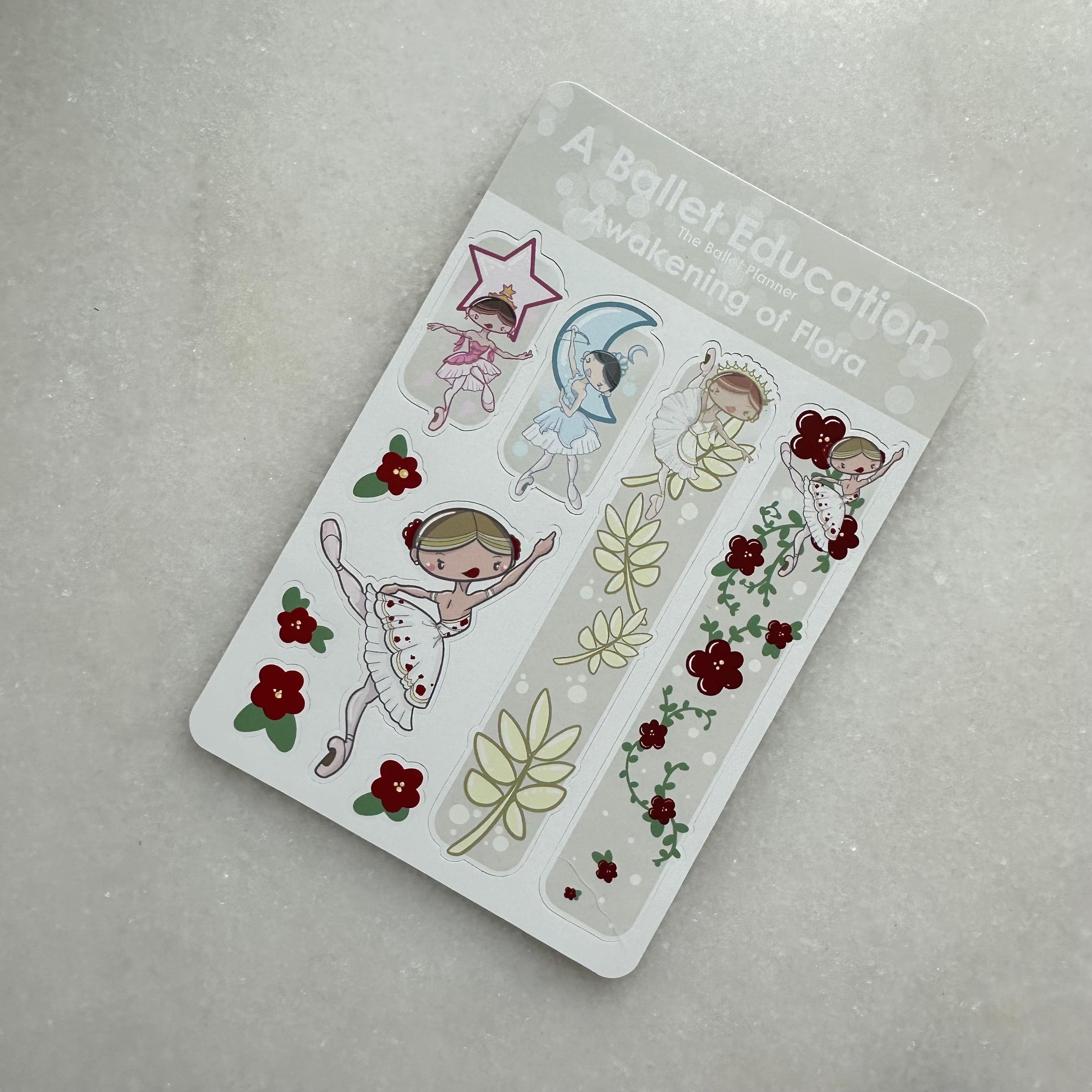 Awakening of Flora Sticker Sheet