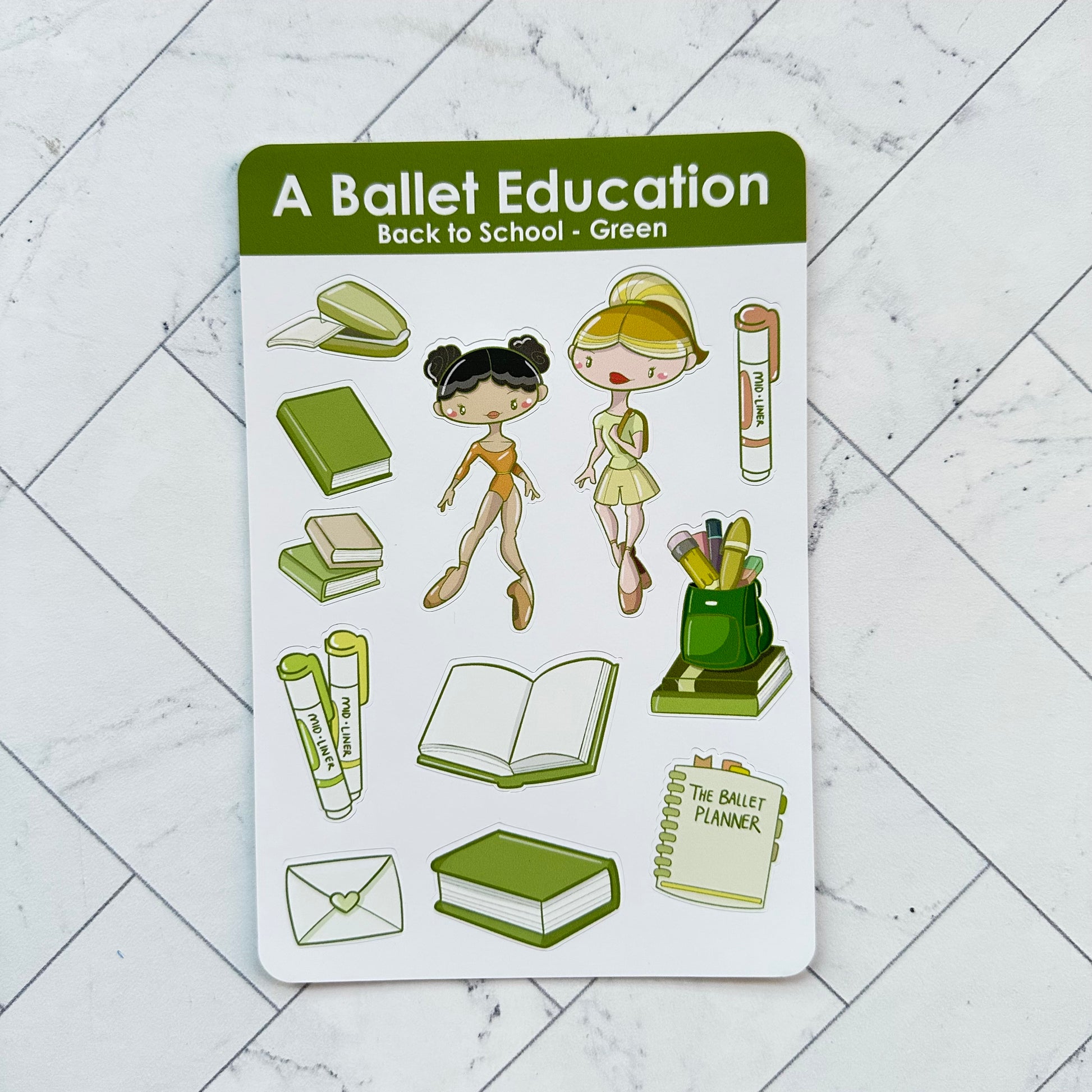 Back to School Green