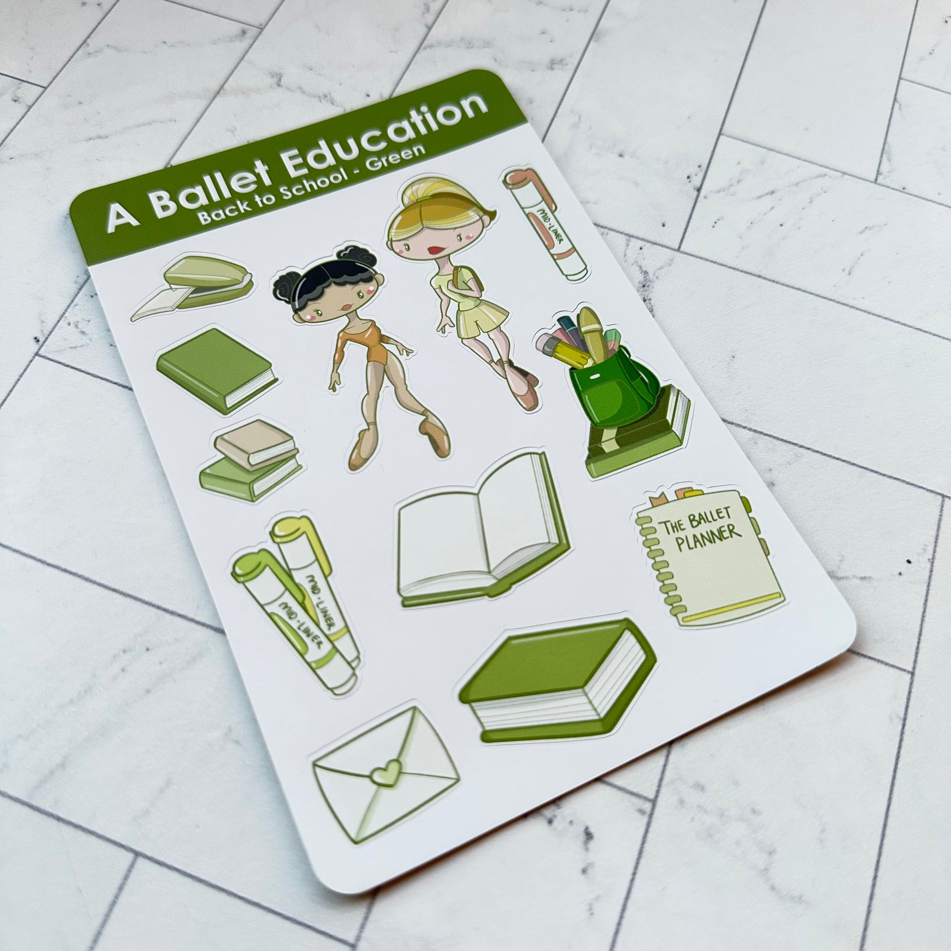 Back to School Green