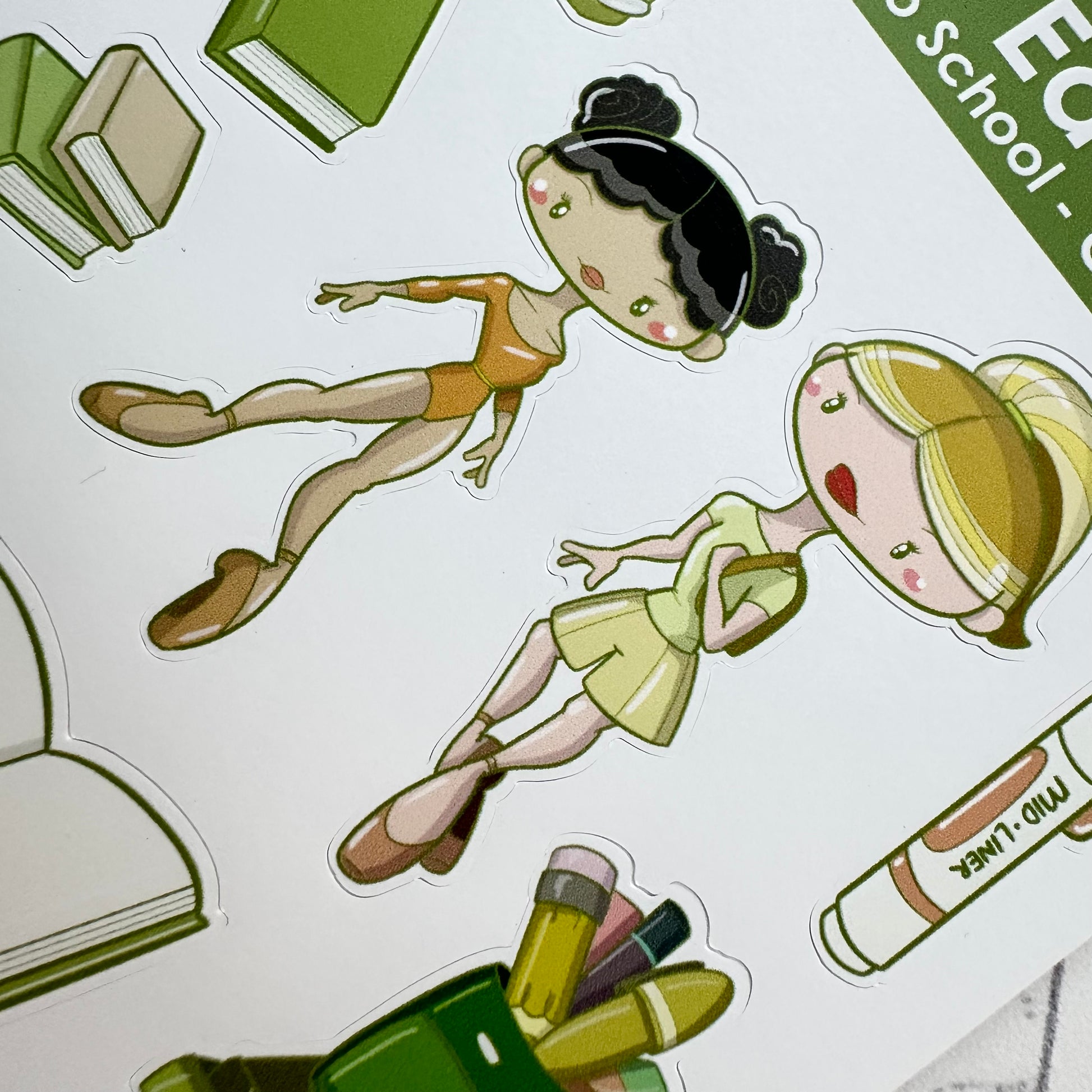Back to School Green