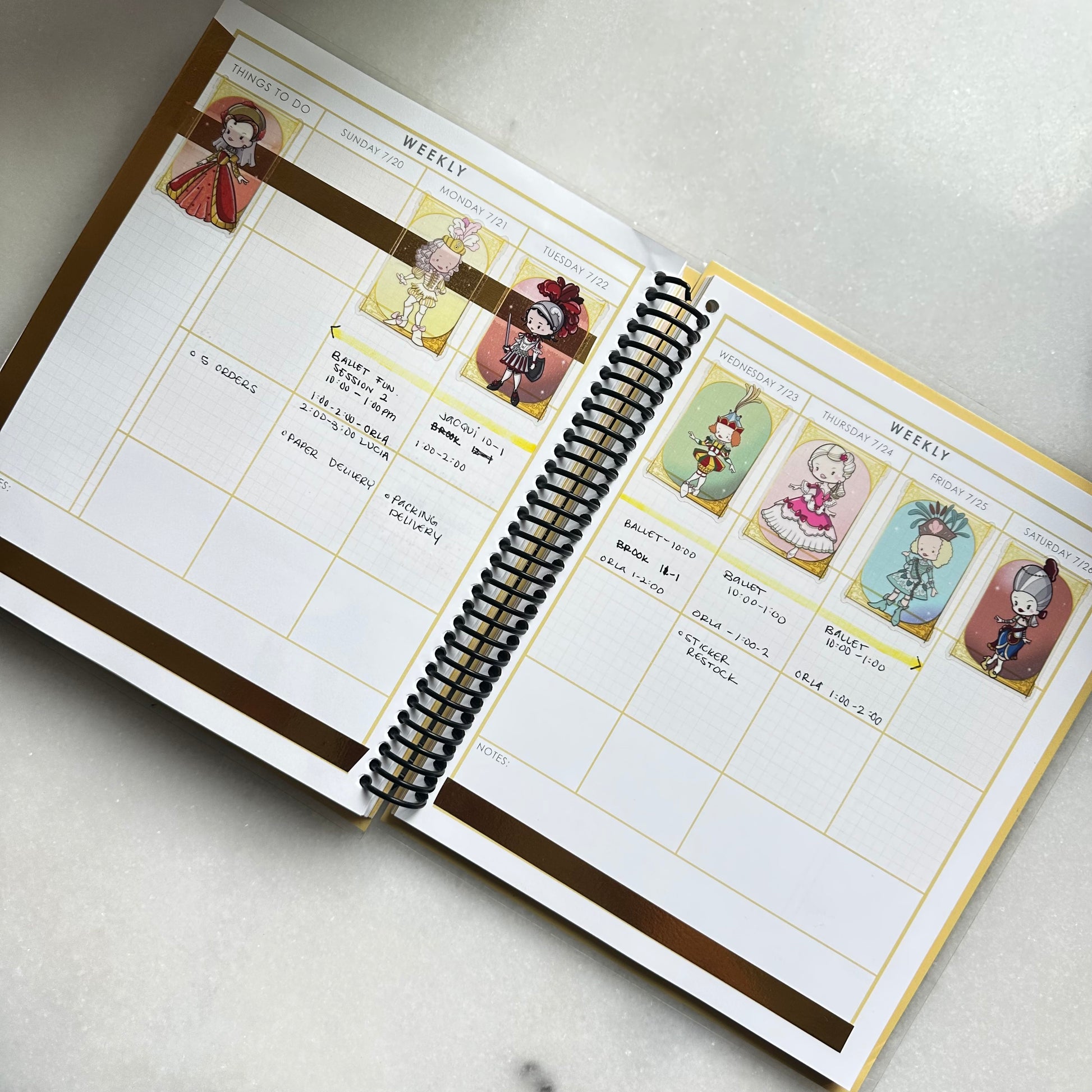 Ballet History Sticker Pack