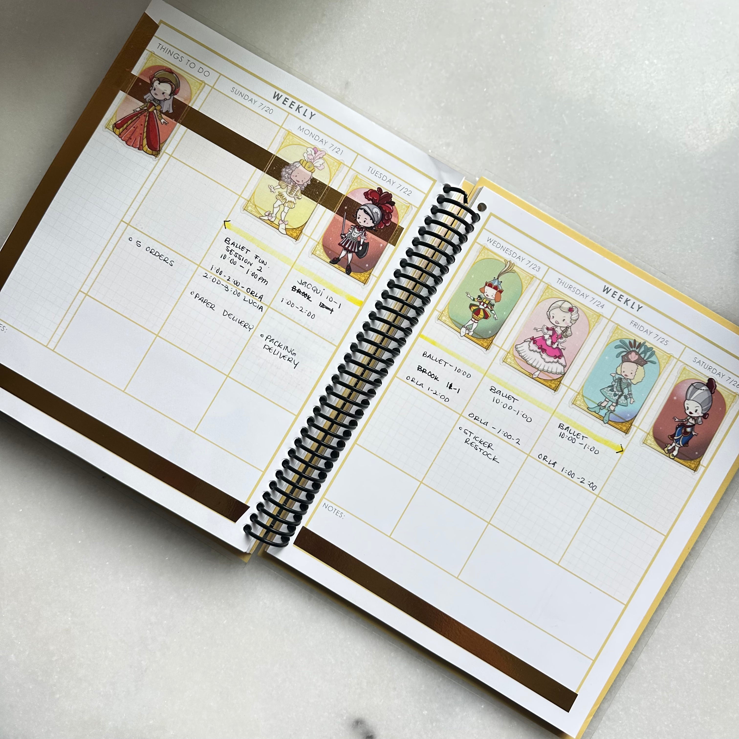 Ballet History Sticker Pack