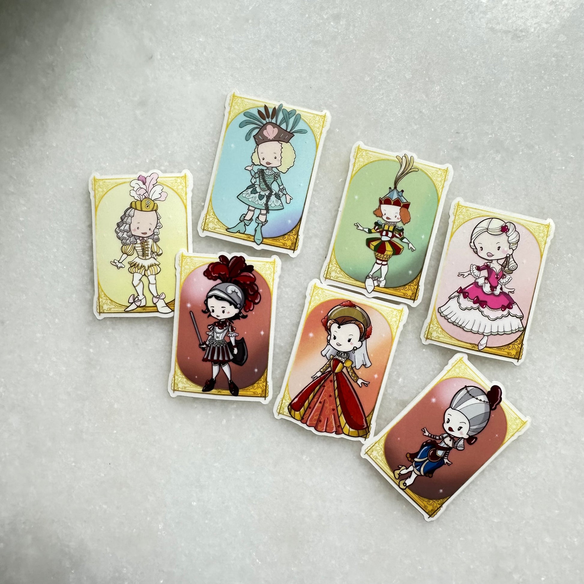 Ballet History Sticker Pack