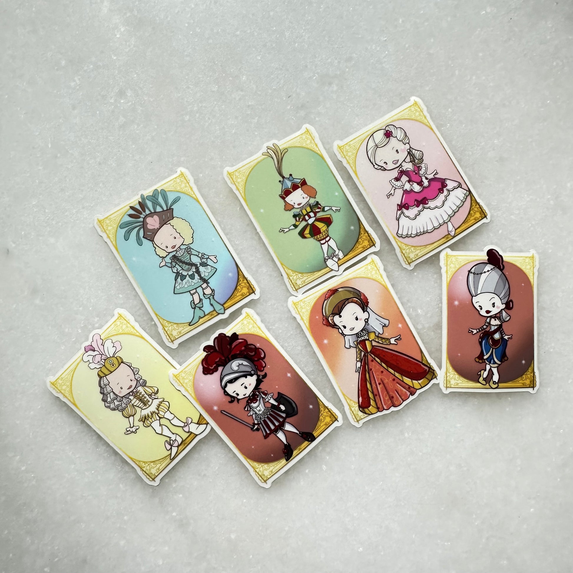 Ballet History Sticker Pack