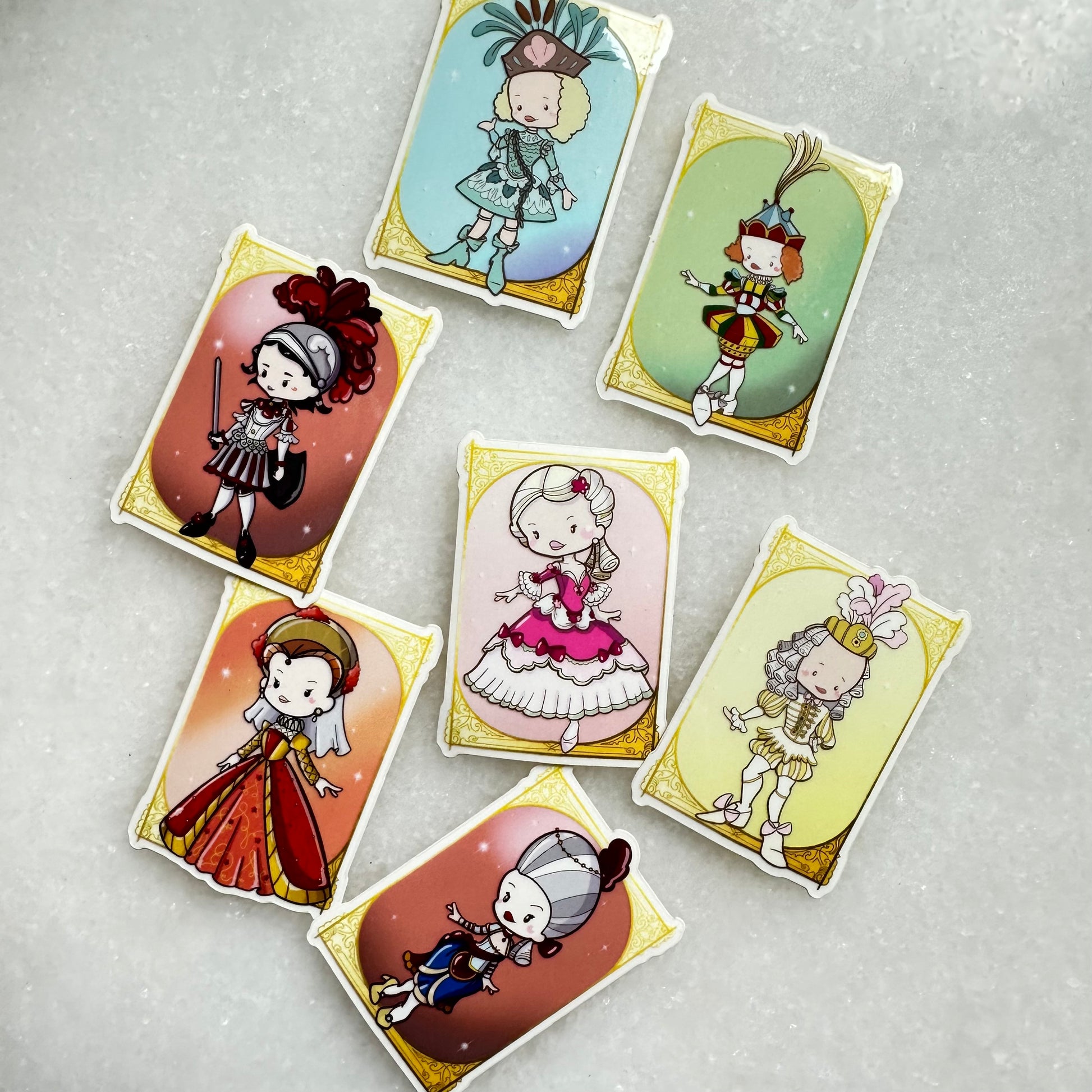 Ballet History Sticker Pack
