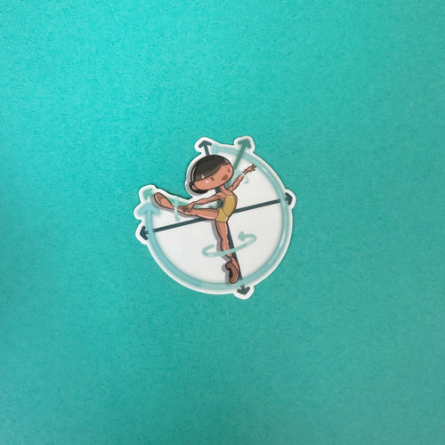Arabesque Technique Sticker