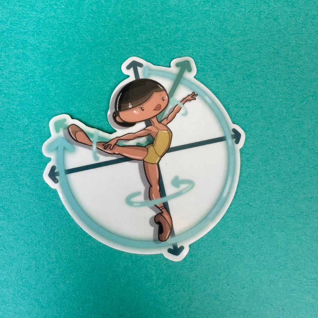 Arabesque Technique Sticker