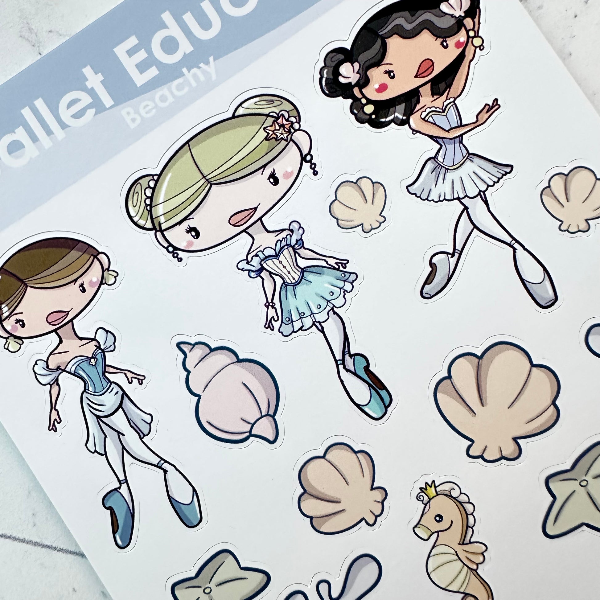 Beachy Sticker Sheet