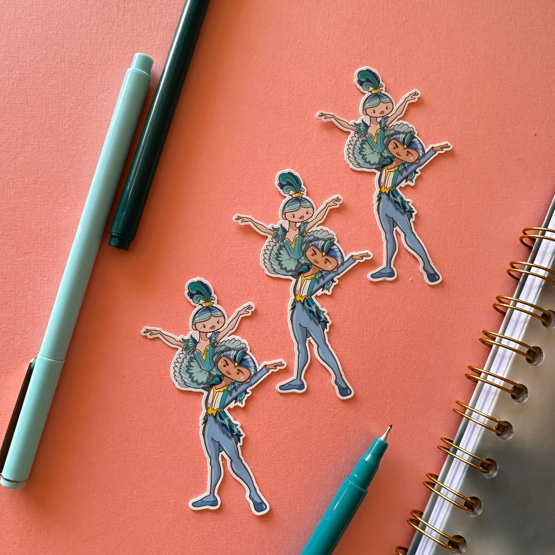 Bluebird Pas De Deux Die-Cut