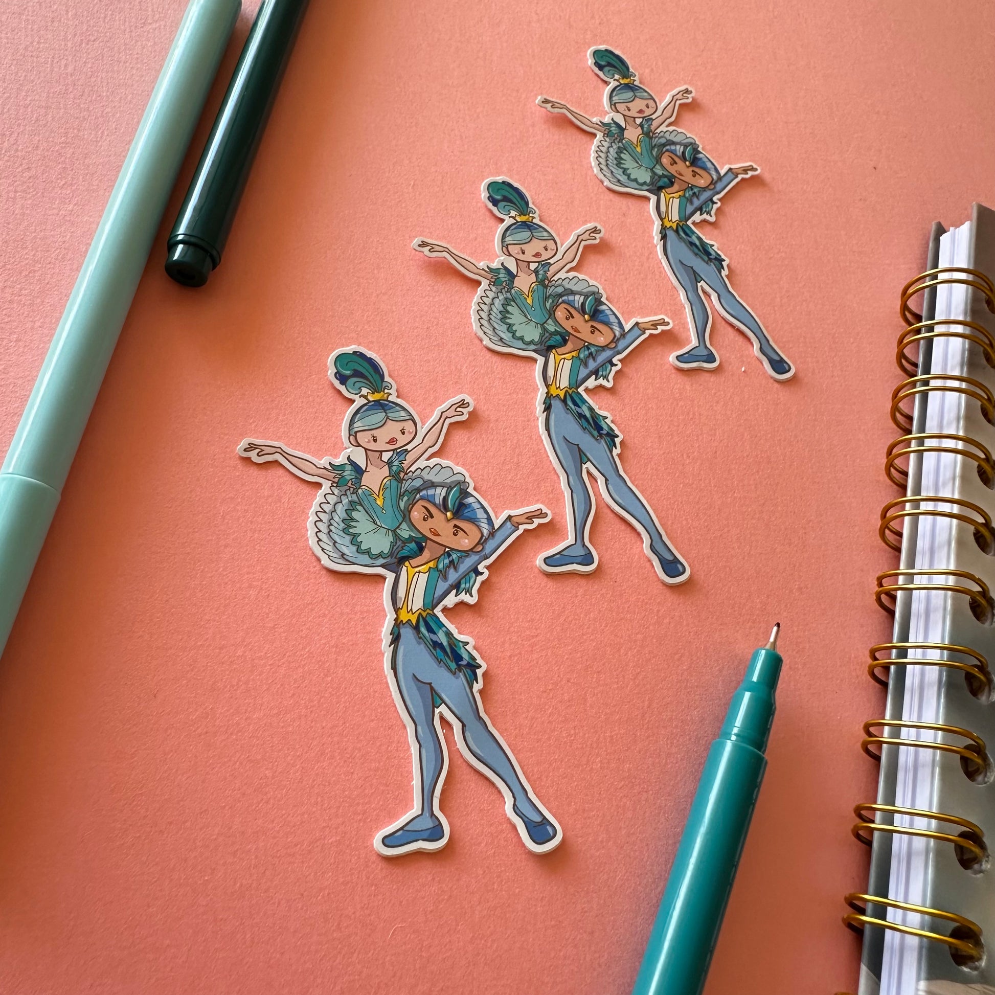Bluebird Pas De Deux Die-Cut