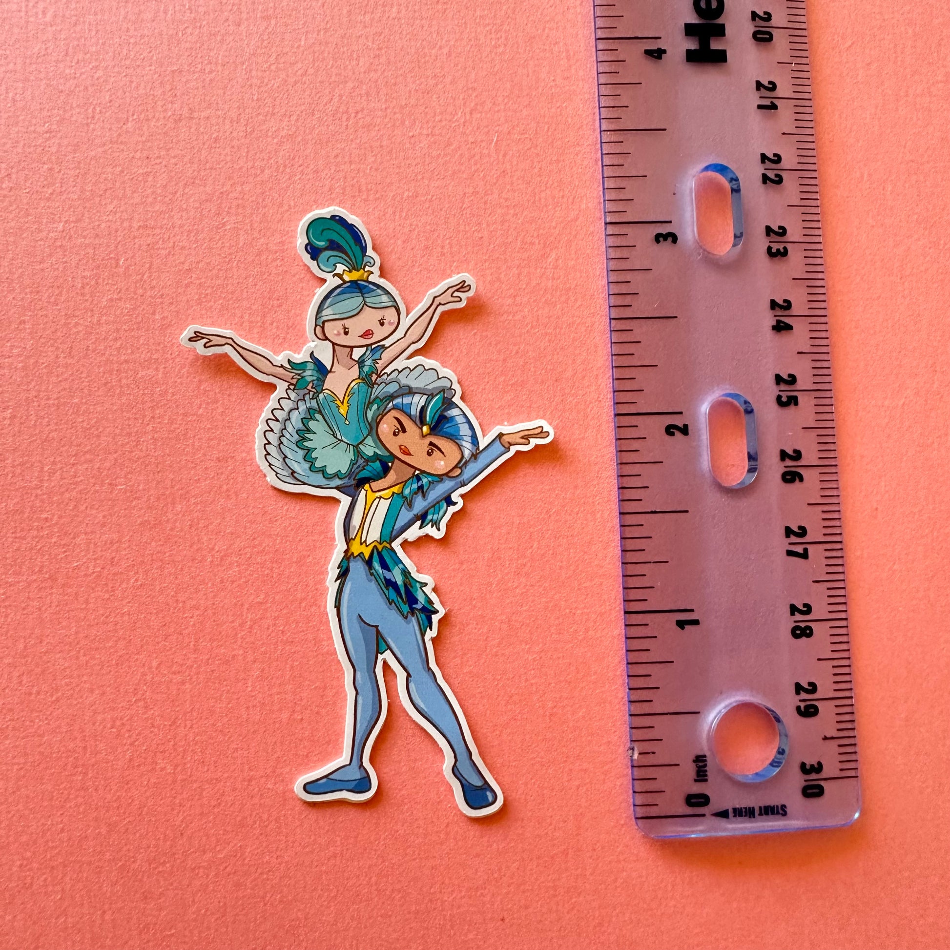 Bluebird Pas De Deux Die-Cut