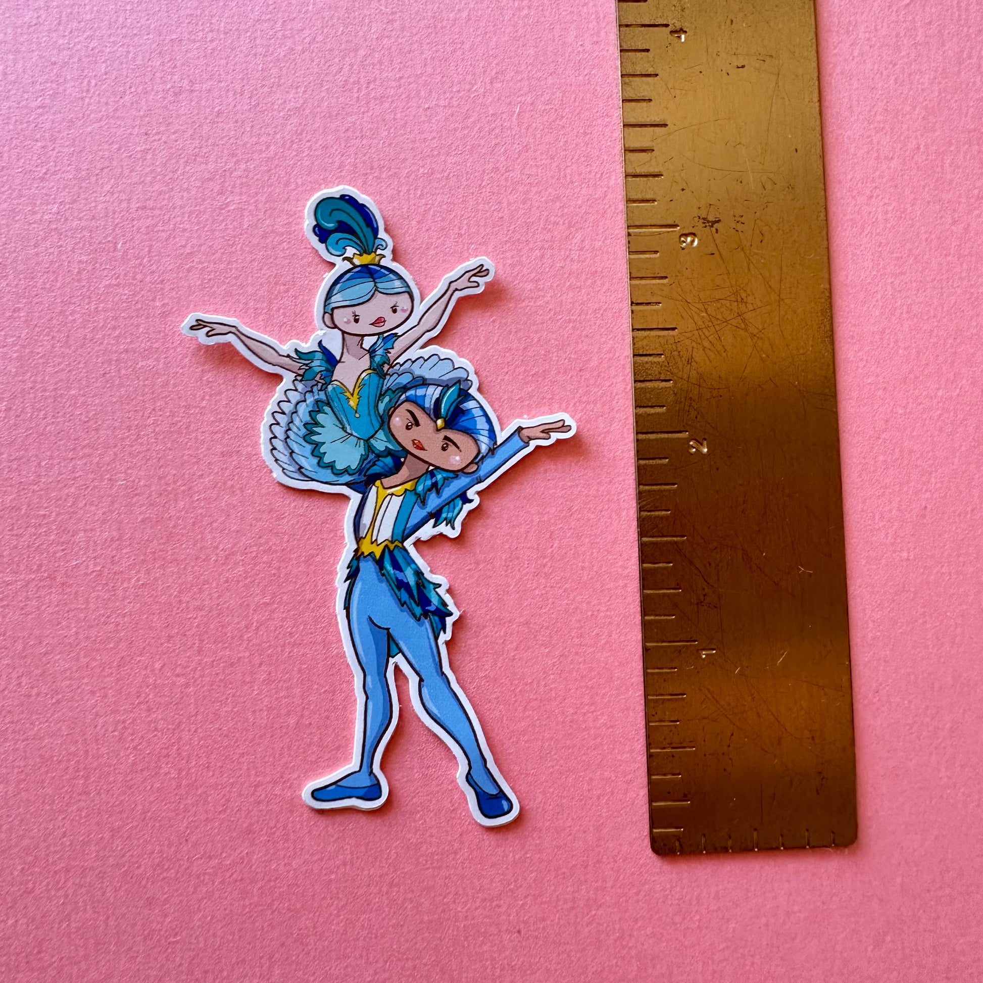 Bluebird Pas De Deux Die-Cut