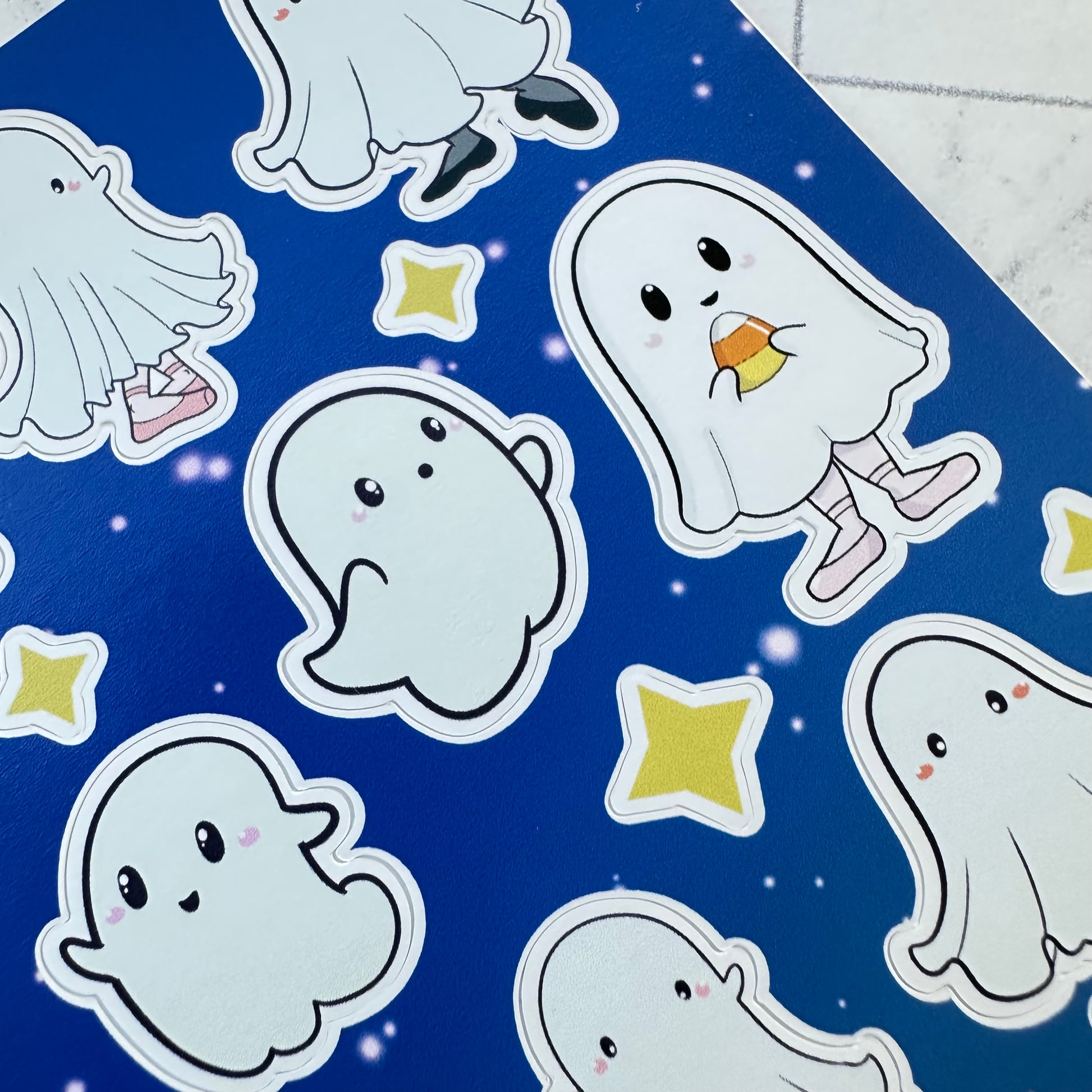Boo Sticker Sheet
