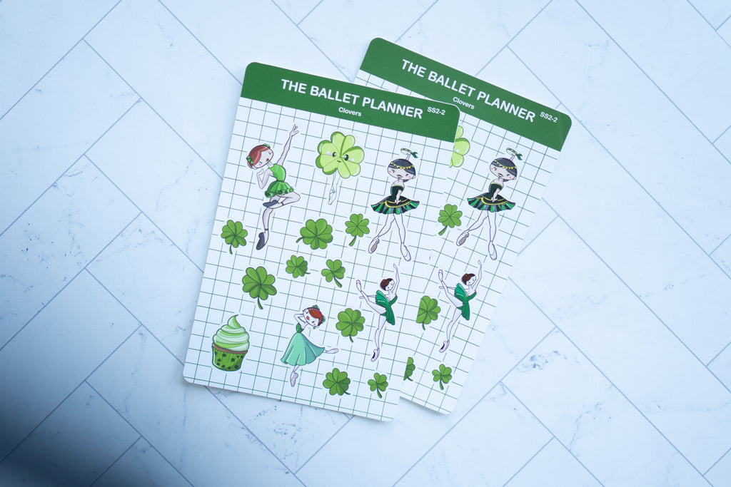 Clovers Sticker Sheet