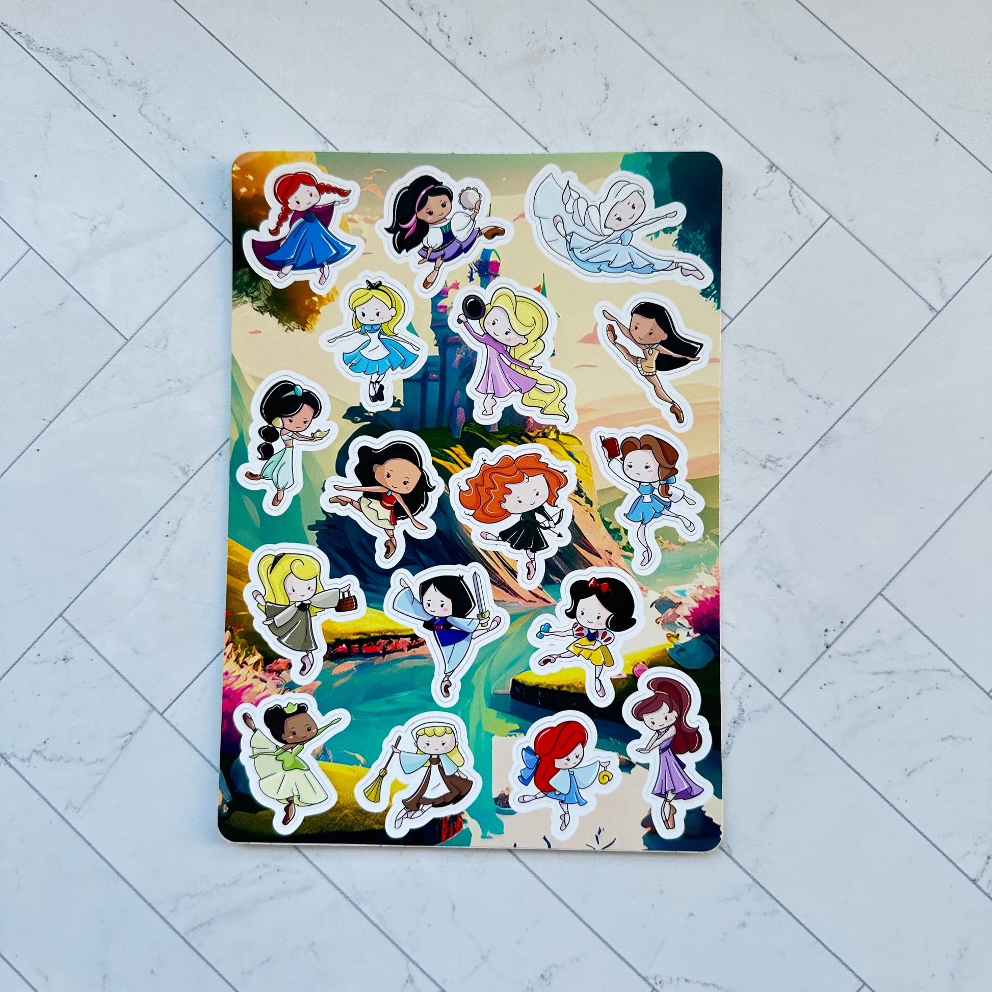 Princess Sticker Sheet