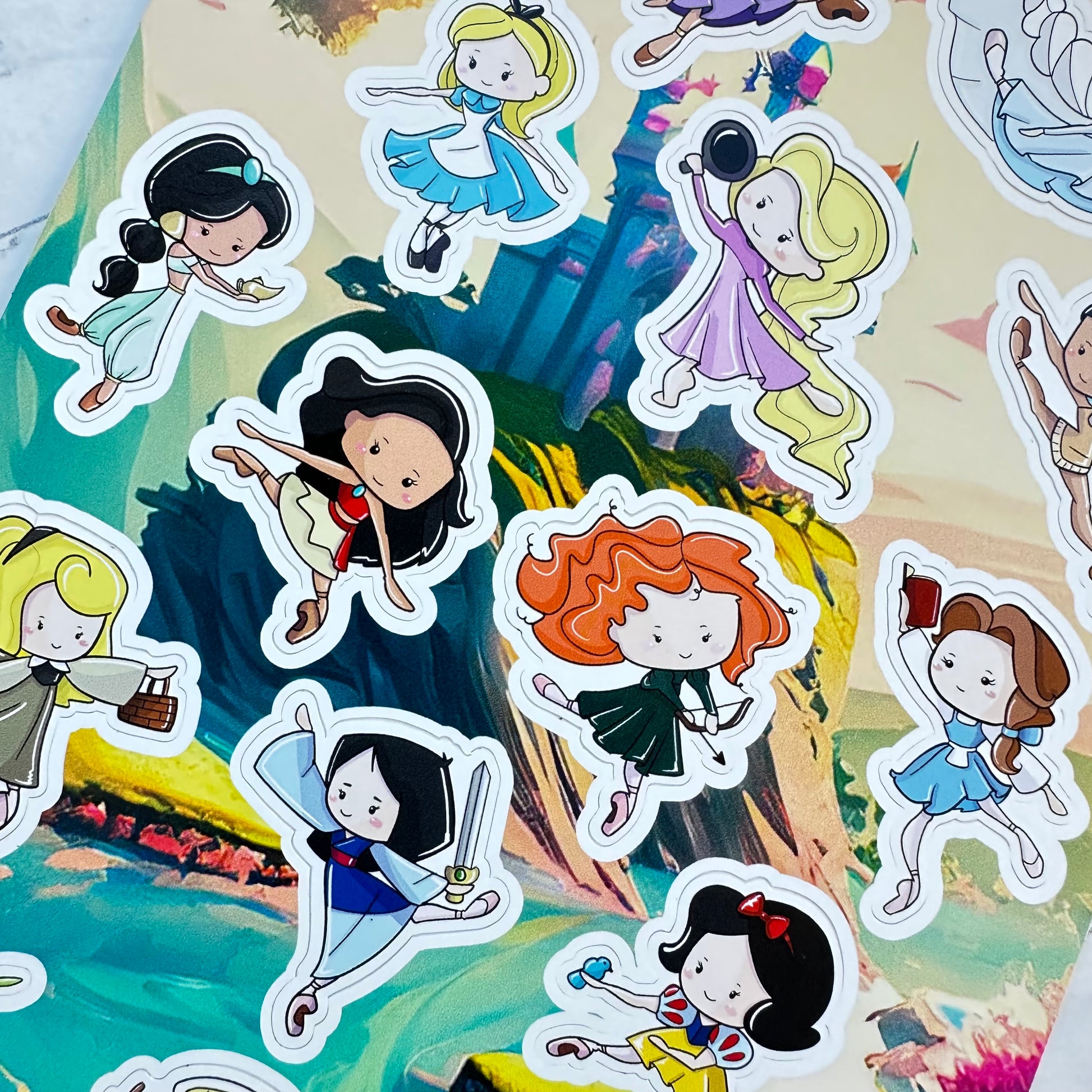 Princess Sticker Sheet