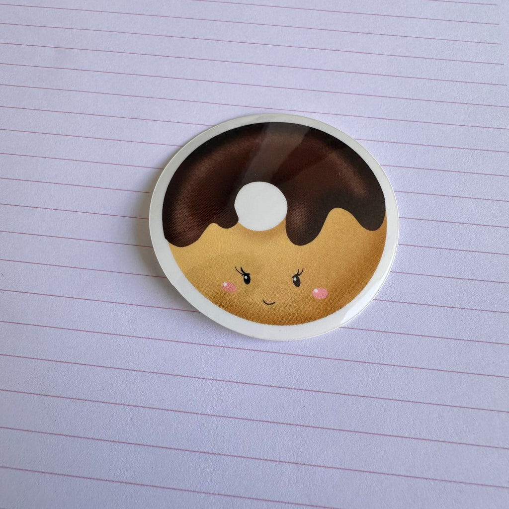 Chocolate Donut Sticker