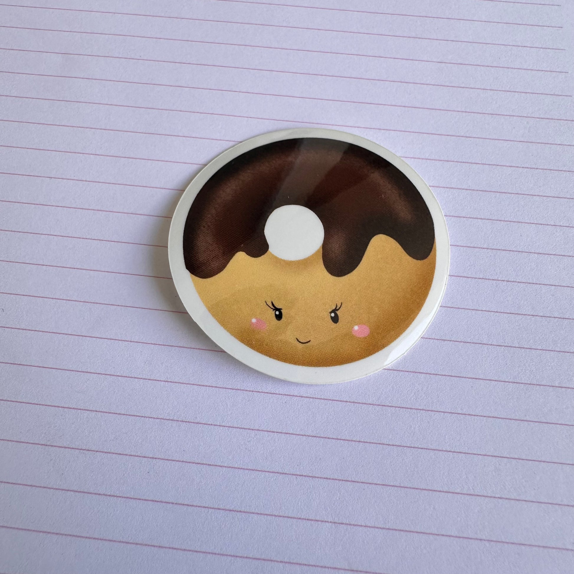Chocolate Donut Sticker