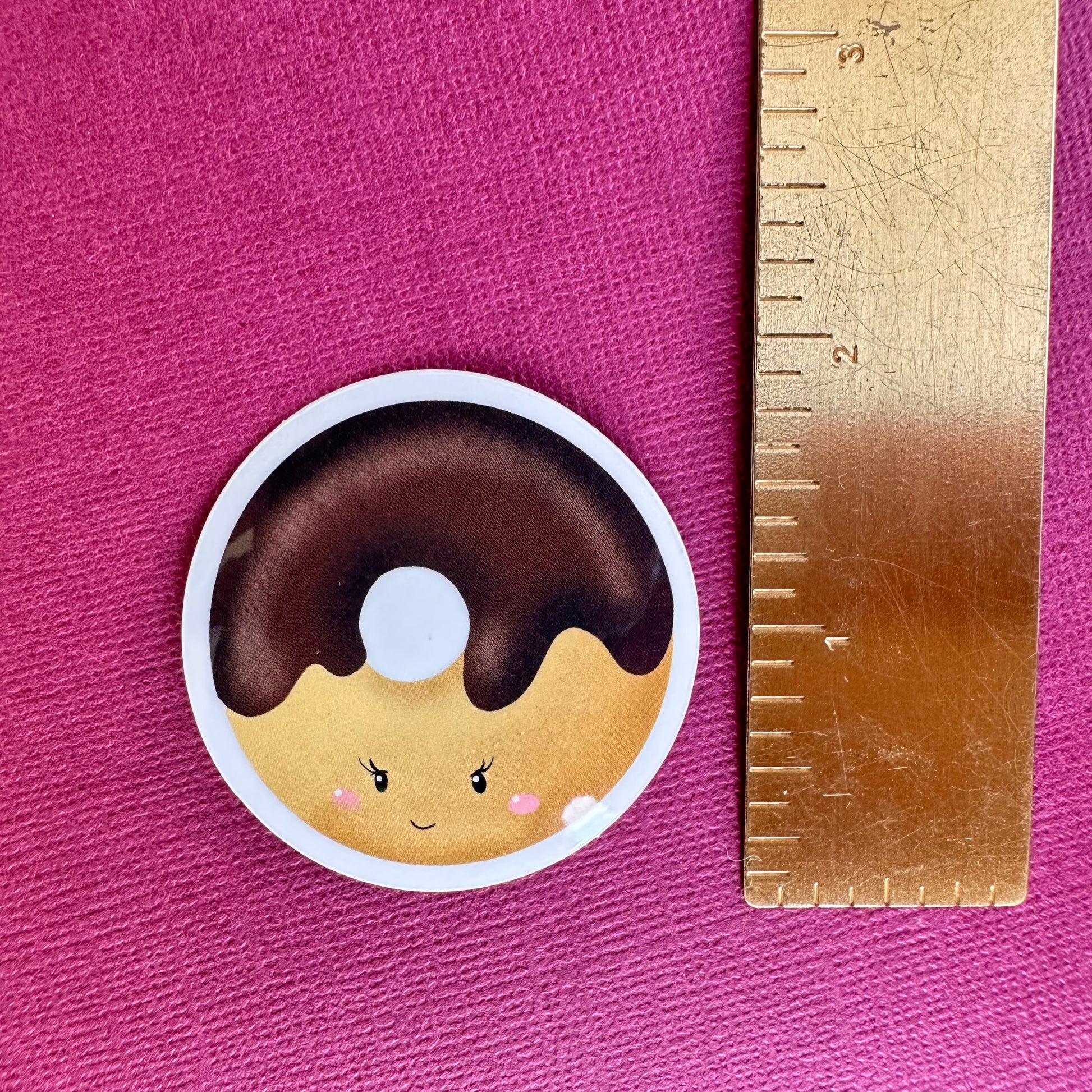 Chocolate Donut Sticker