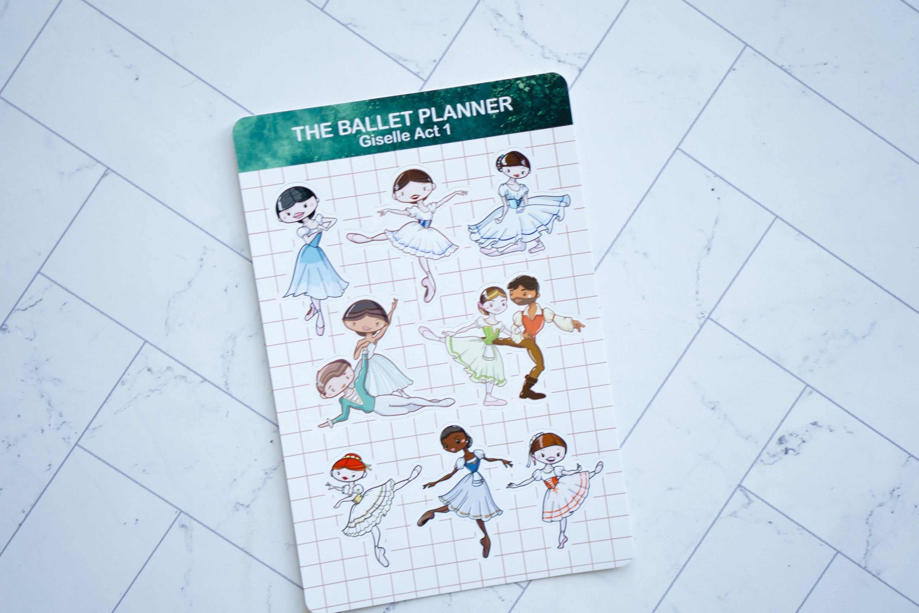 Giselle Act 1 Sticker Sheet