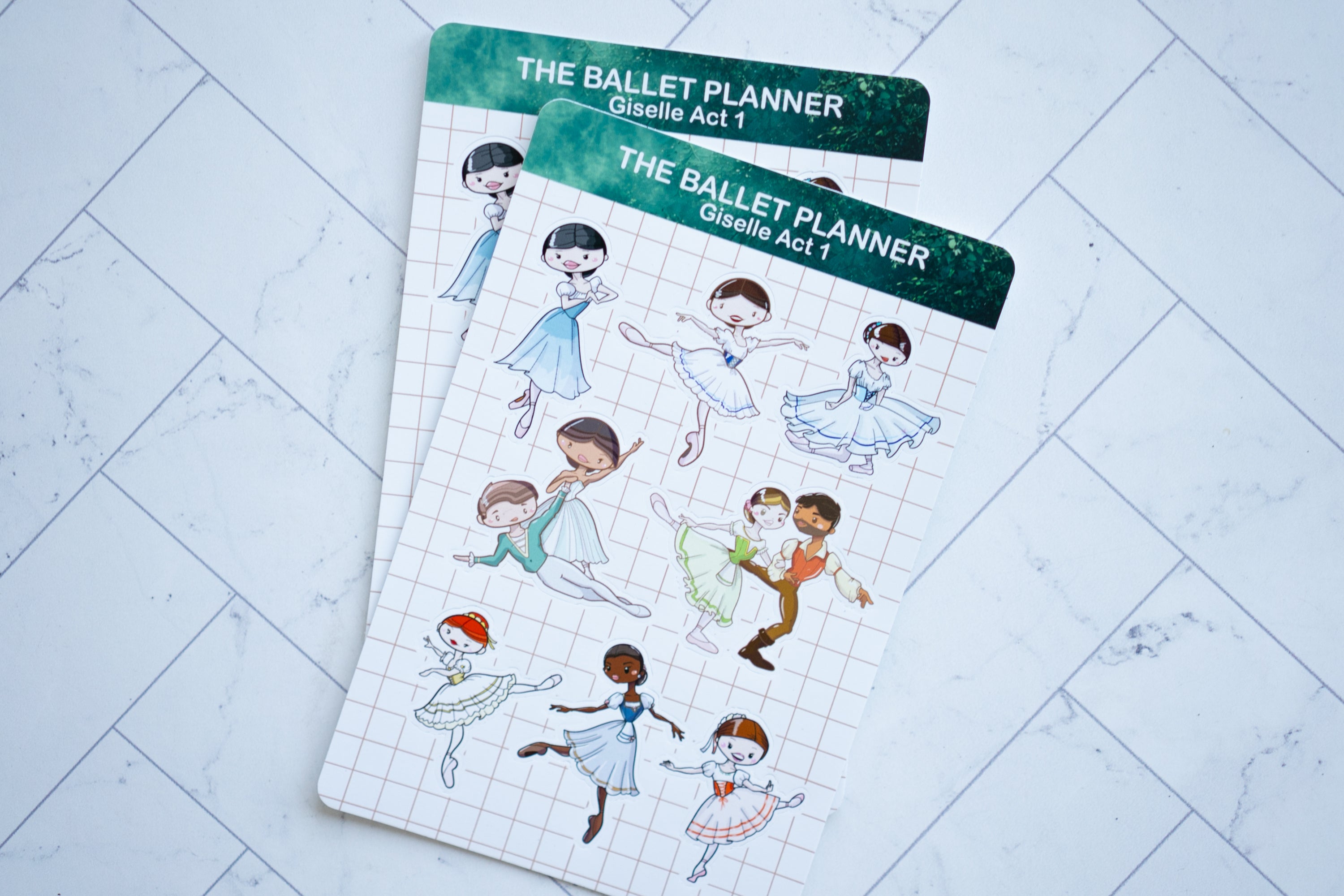 Giselle Act 1 Sticker Sheet