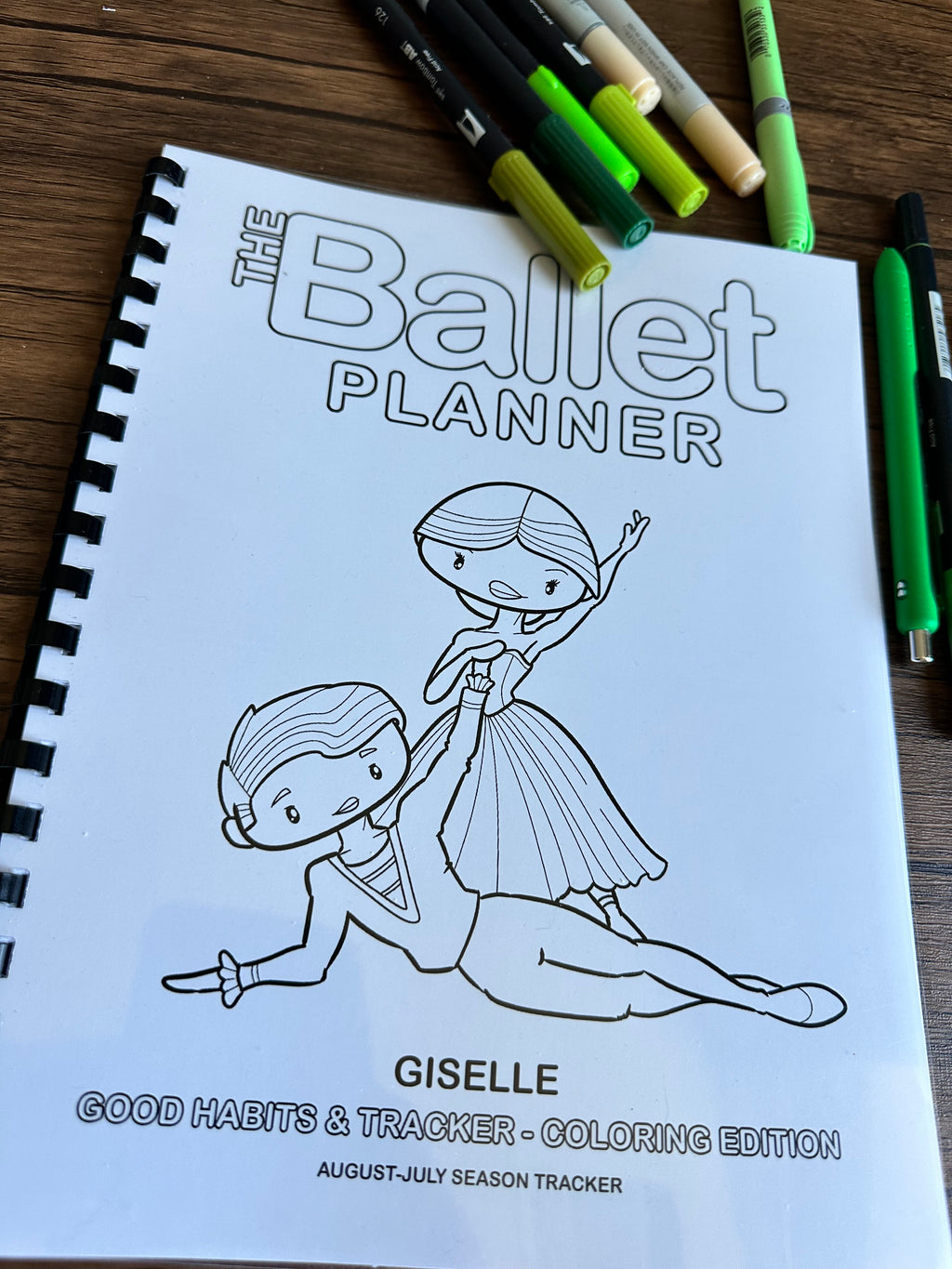 Giselle - Good Habits & Tracker - Coloring Edition
