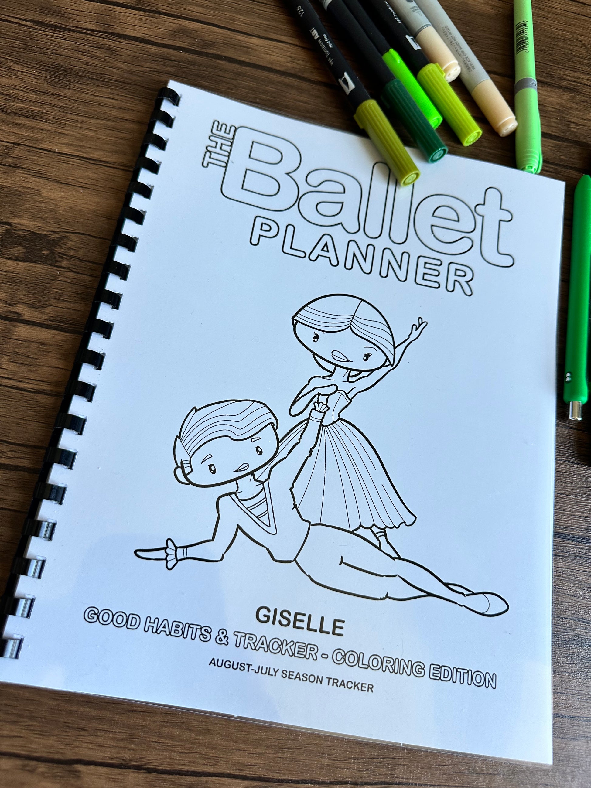 Giselle - Good Habits & Tracker - Coloring Edition
