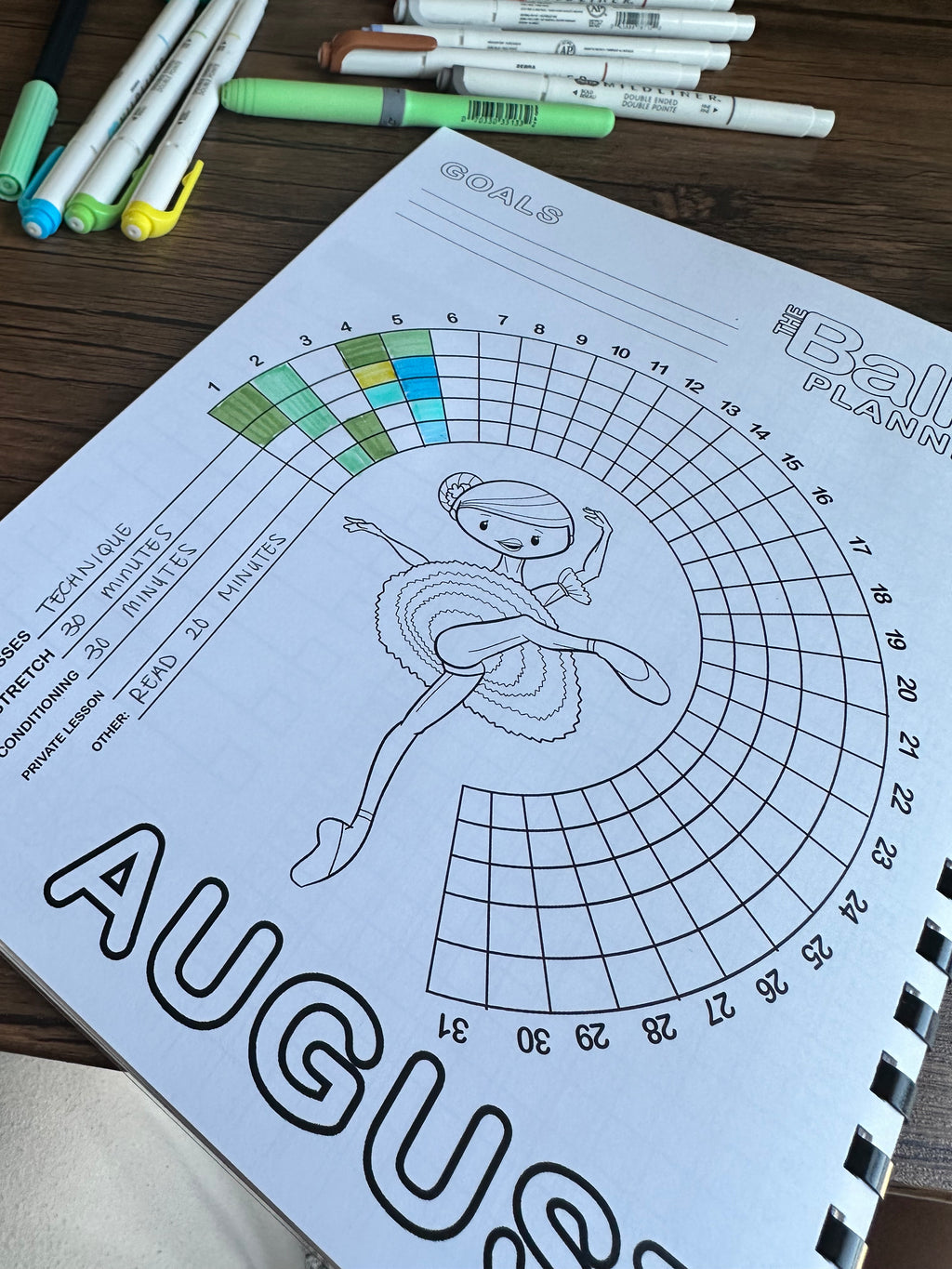 Giselle - Good Habits & Tracker - Coloring Edition
