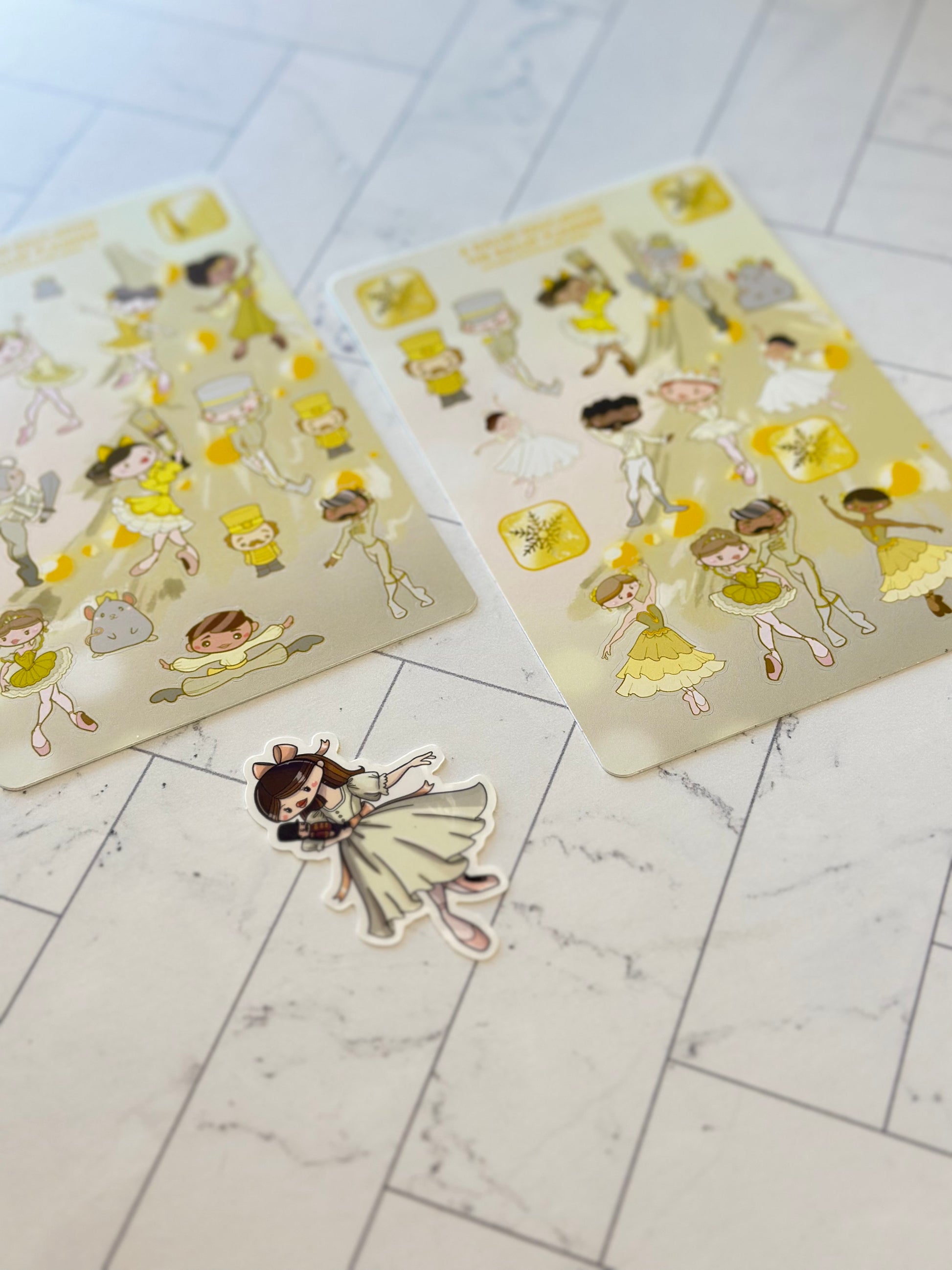 Golden Nutcracker Sticker Pack