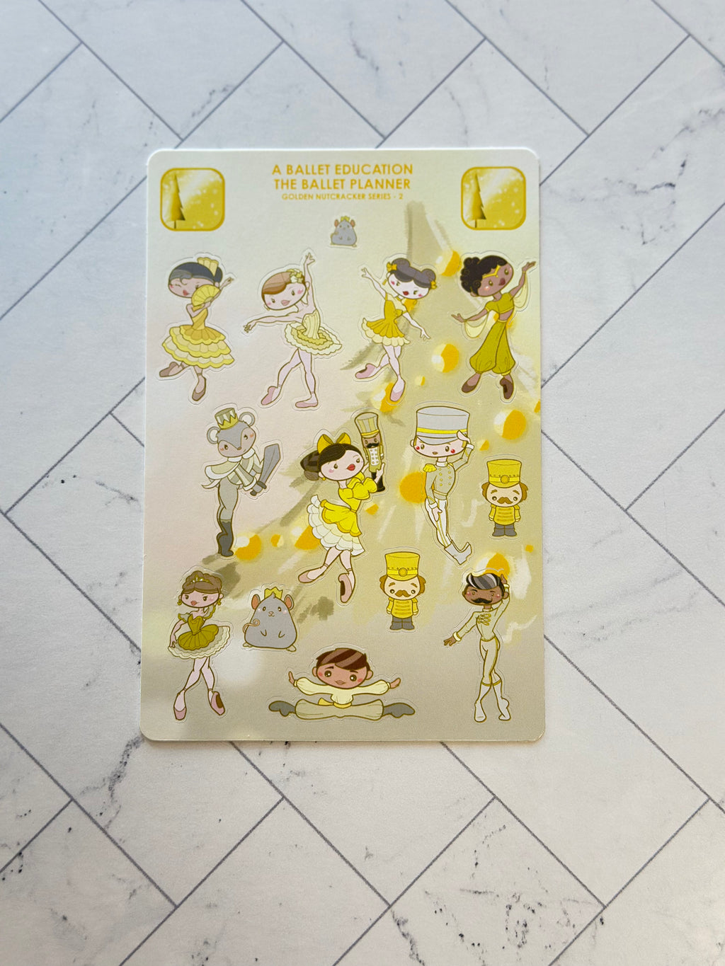 Golden Nutcracker Sticker Pack