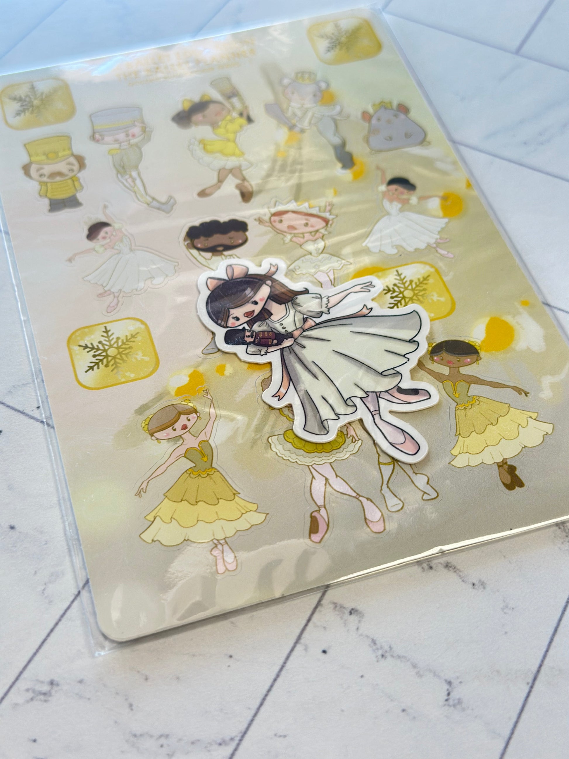 Golden Nutcracker Sticker Pack