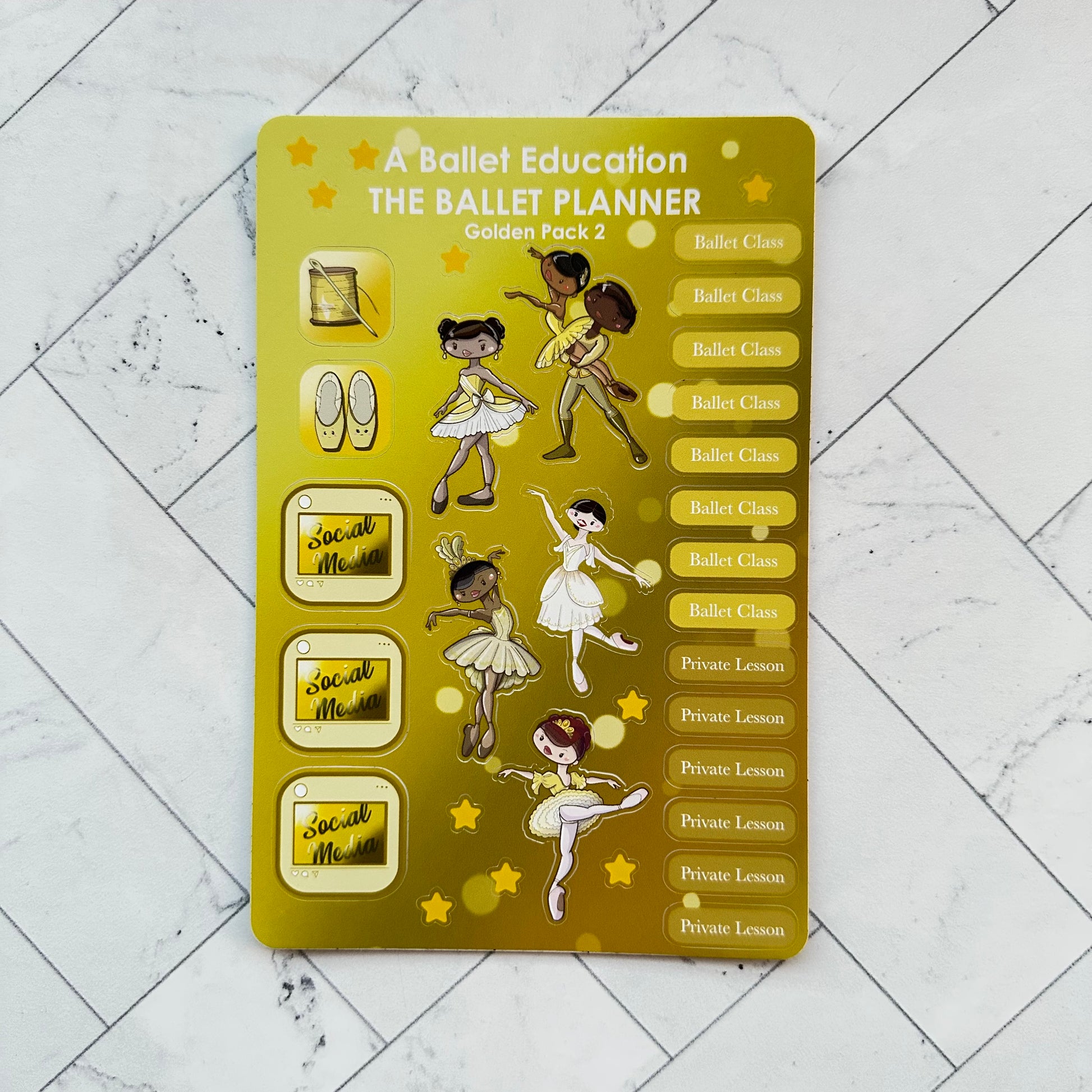 Golden Sticker Sheet 2