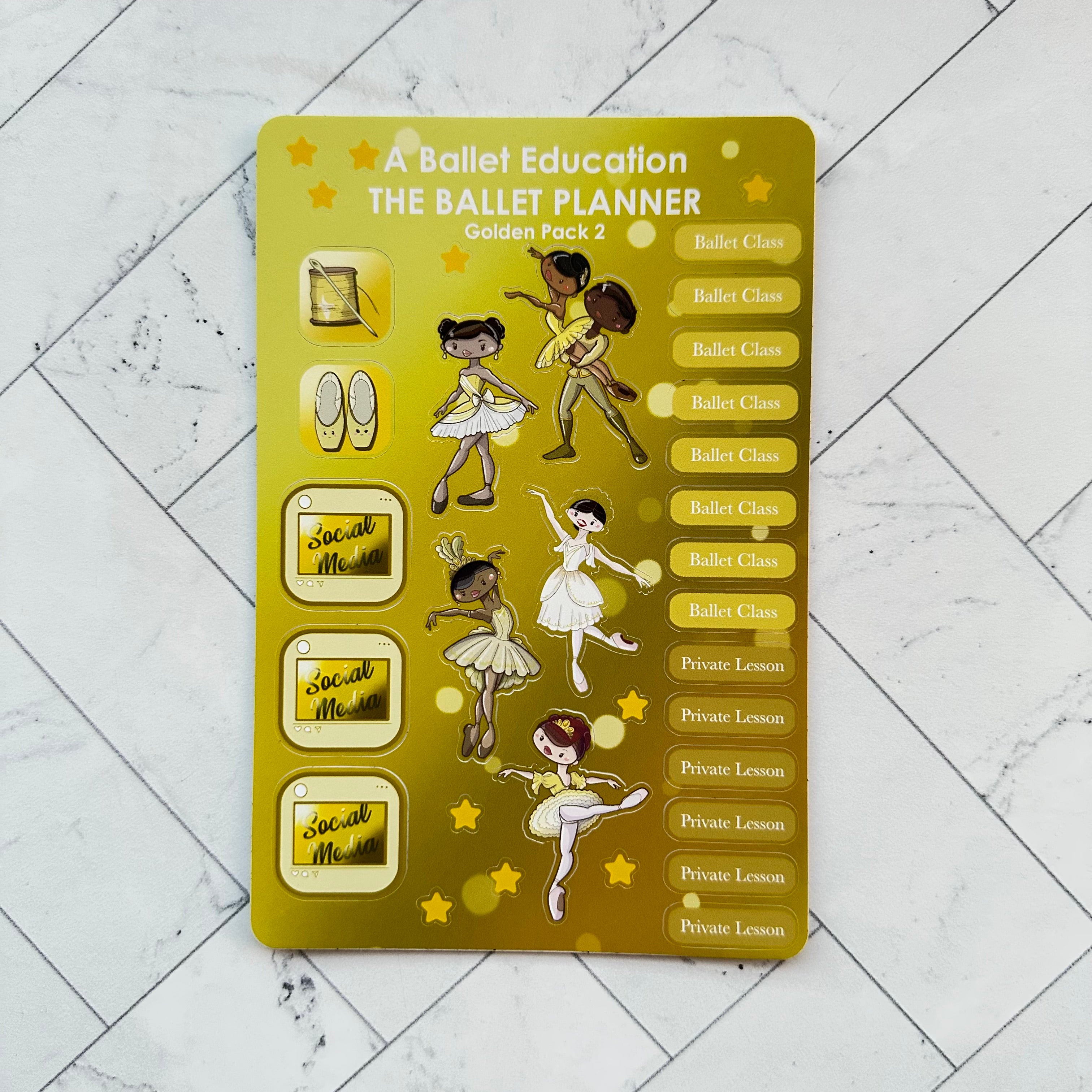 Golden Sticker Sheet 2