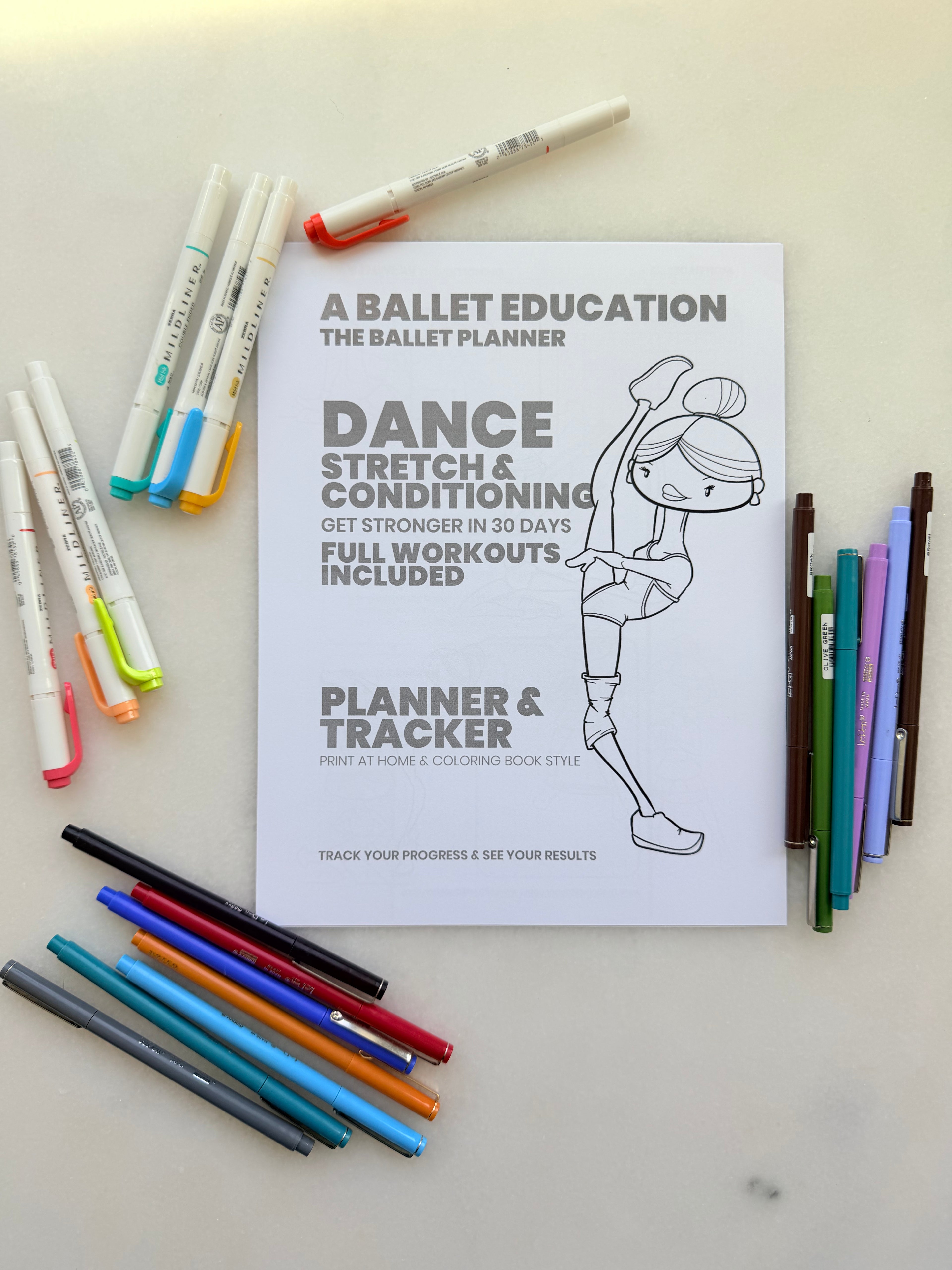 Conditioning Planner (Get Stronger in 30 days)