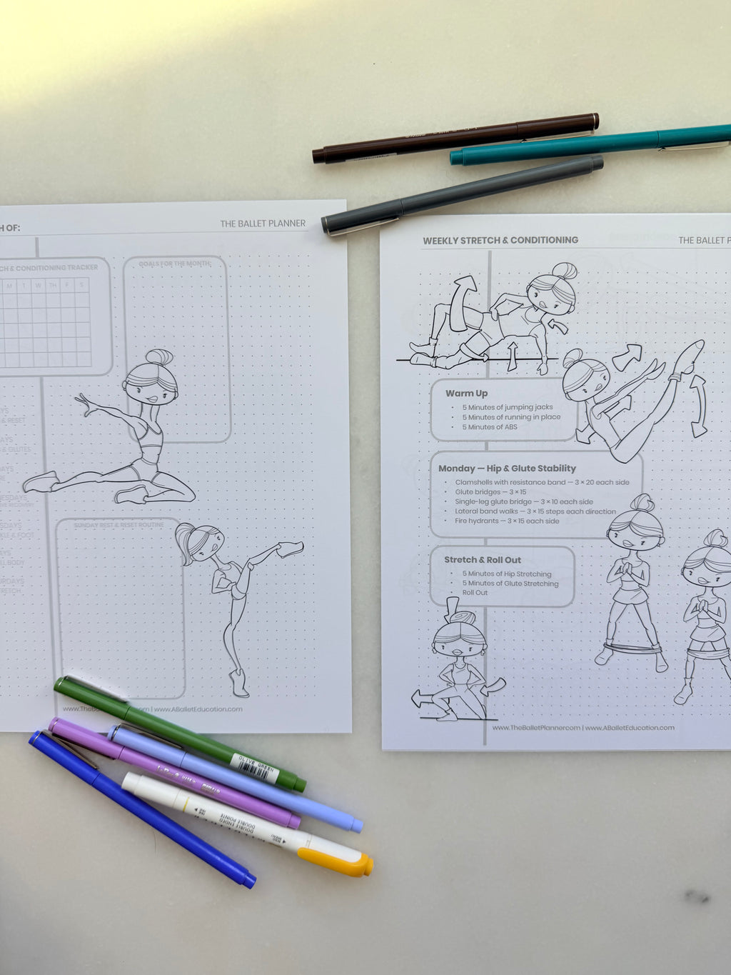 Conditioning Planner (Get Stronger in 30 days)