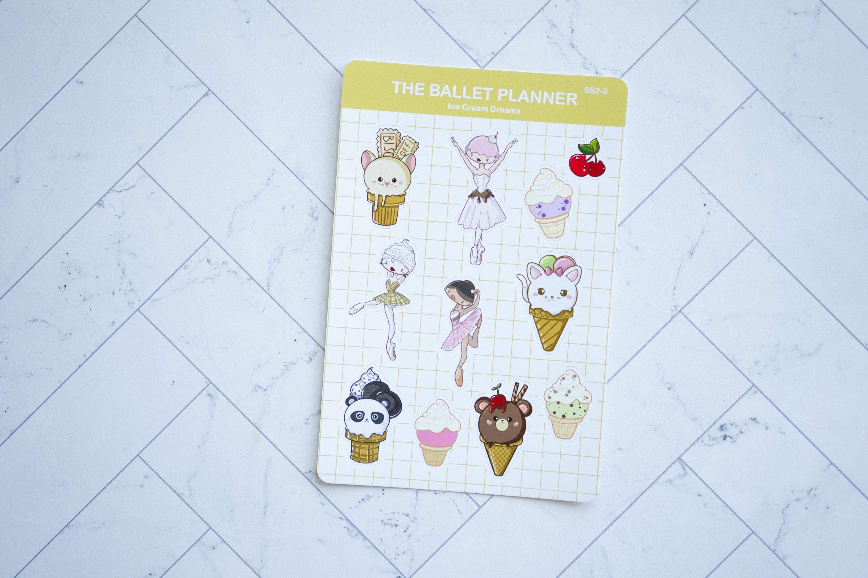 Ice Cream Dreams Sticker Sheet