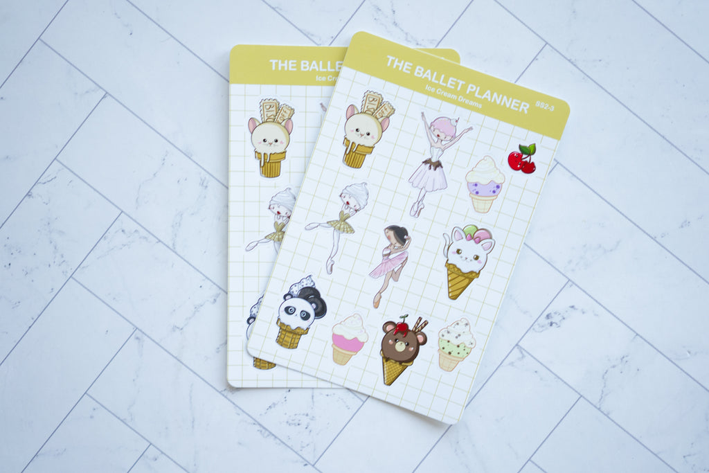 Ice Cream Dreams Sticker Sheet