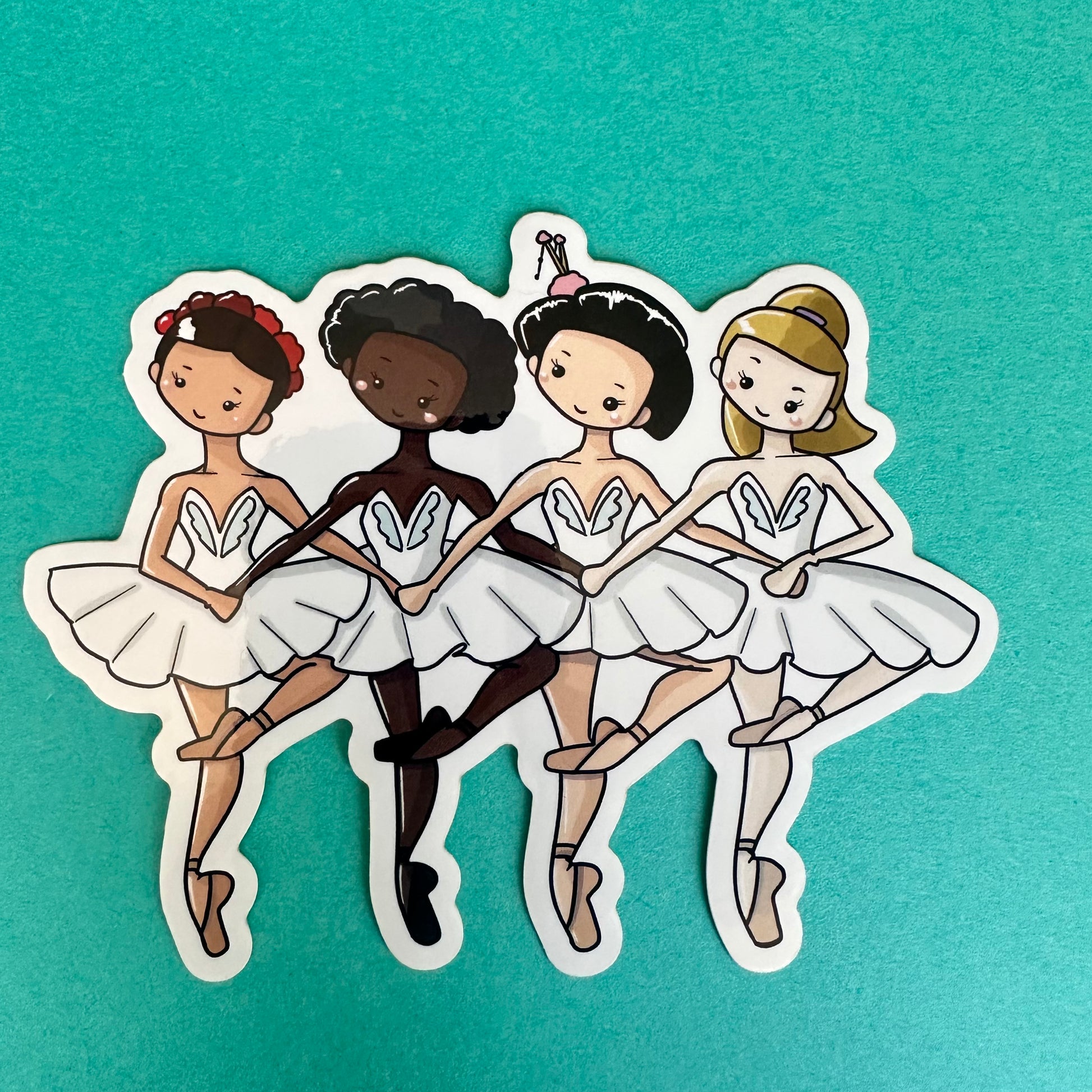 International Ballet Swan Lake Pas De Quatre