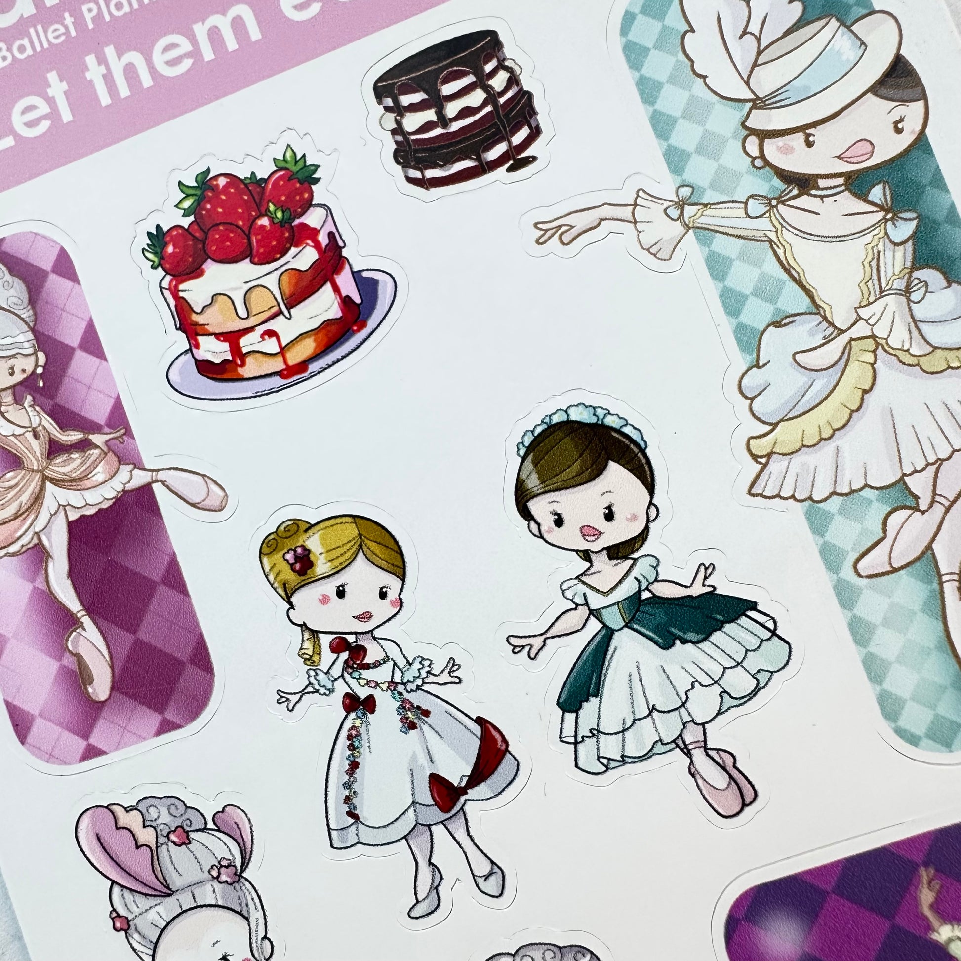 Let Them Eat Cake Sticker Sheet