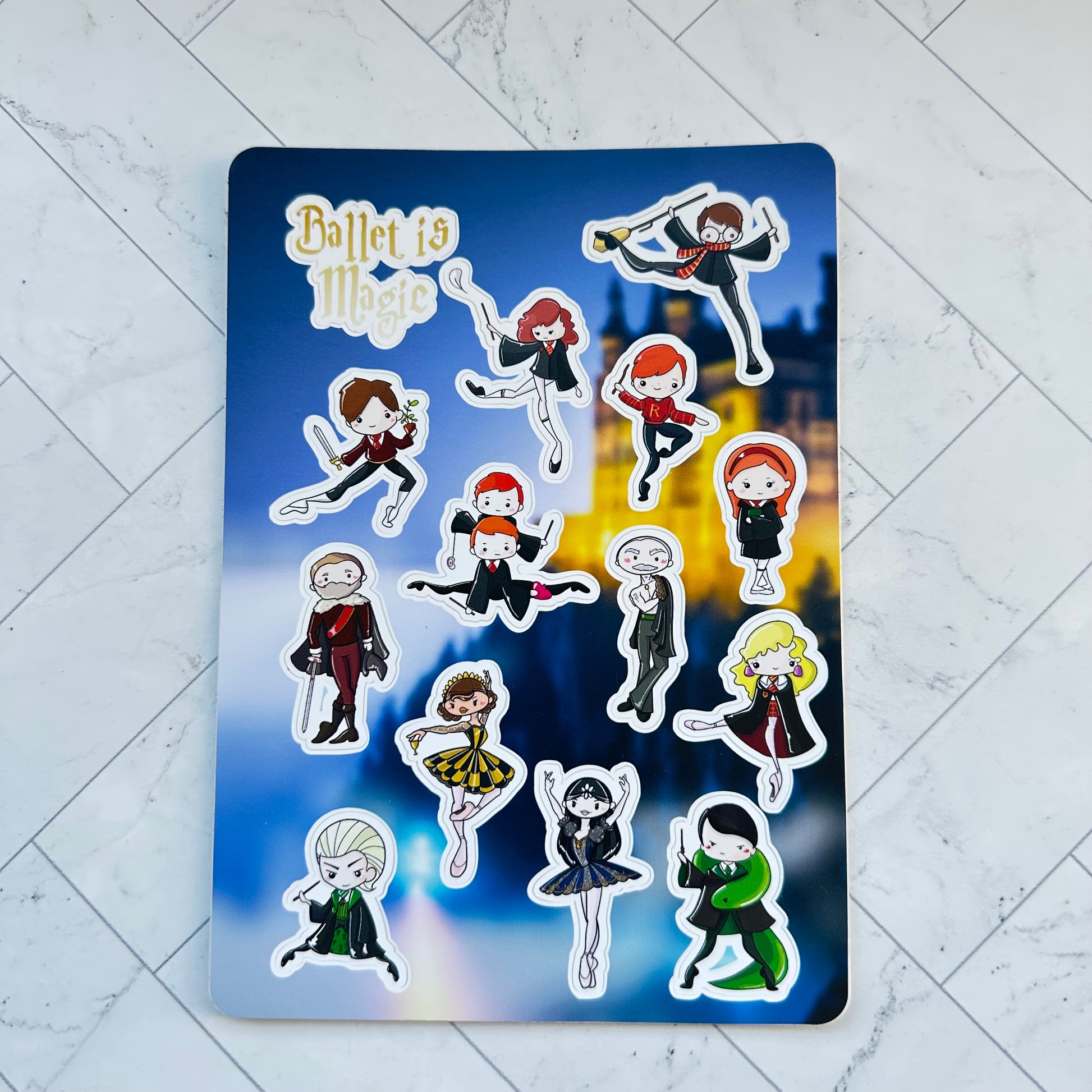 Wizarding Sticker Sheet