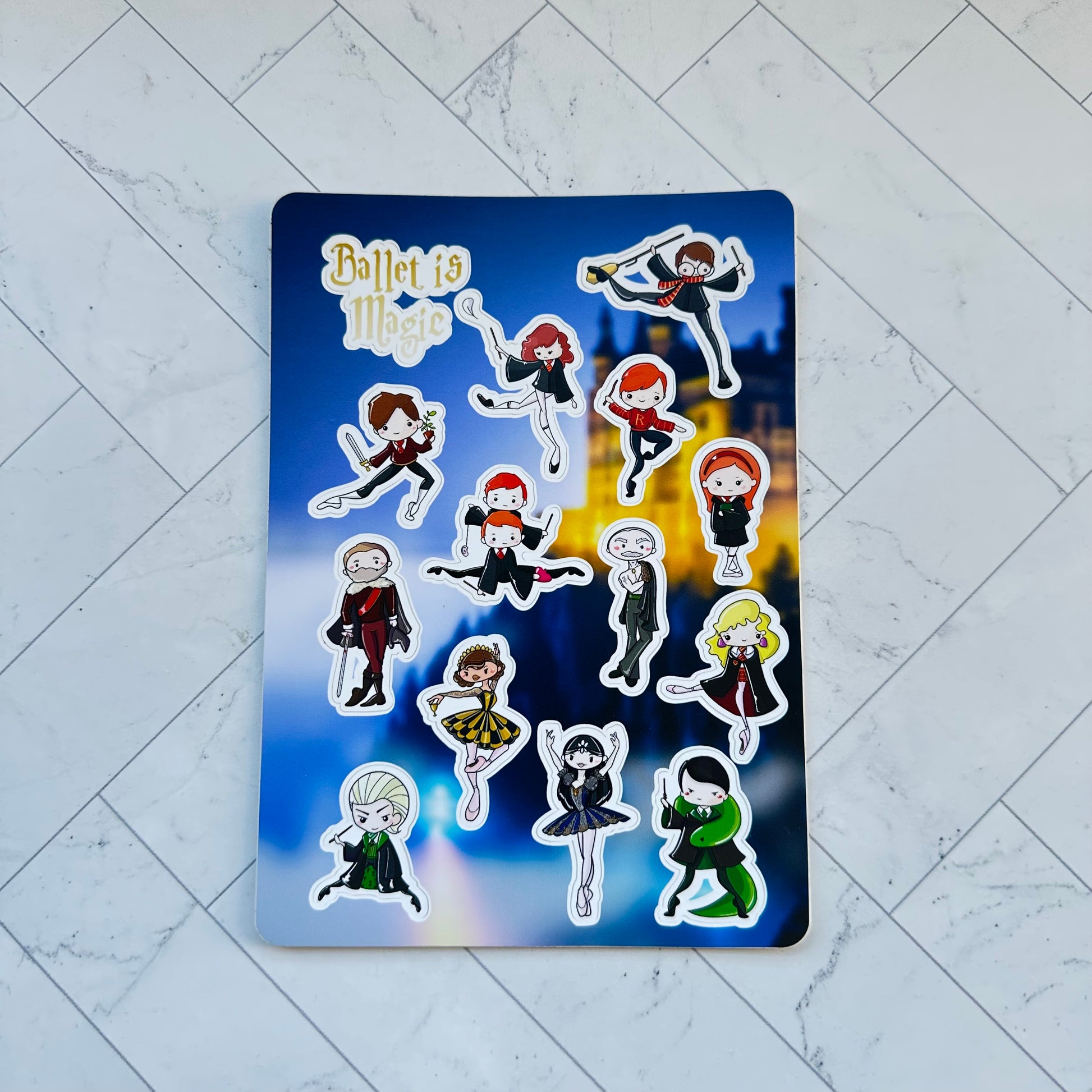 Wizarding Sticker Sheet