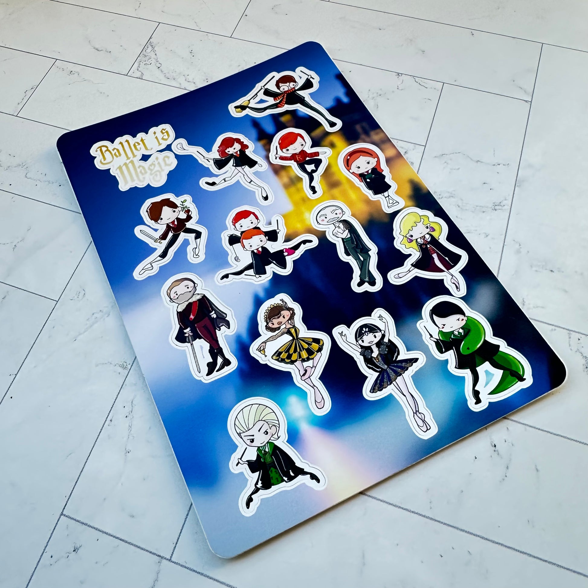 Wizarding Sticker Sheet
