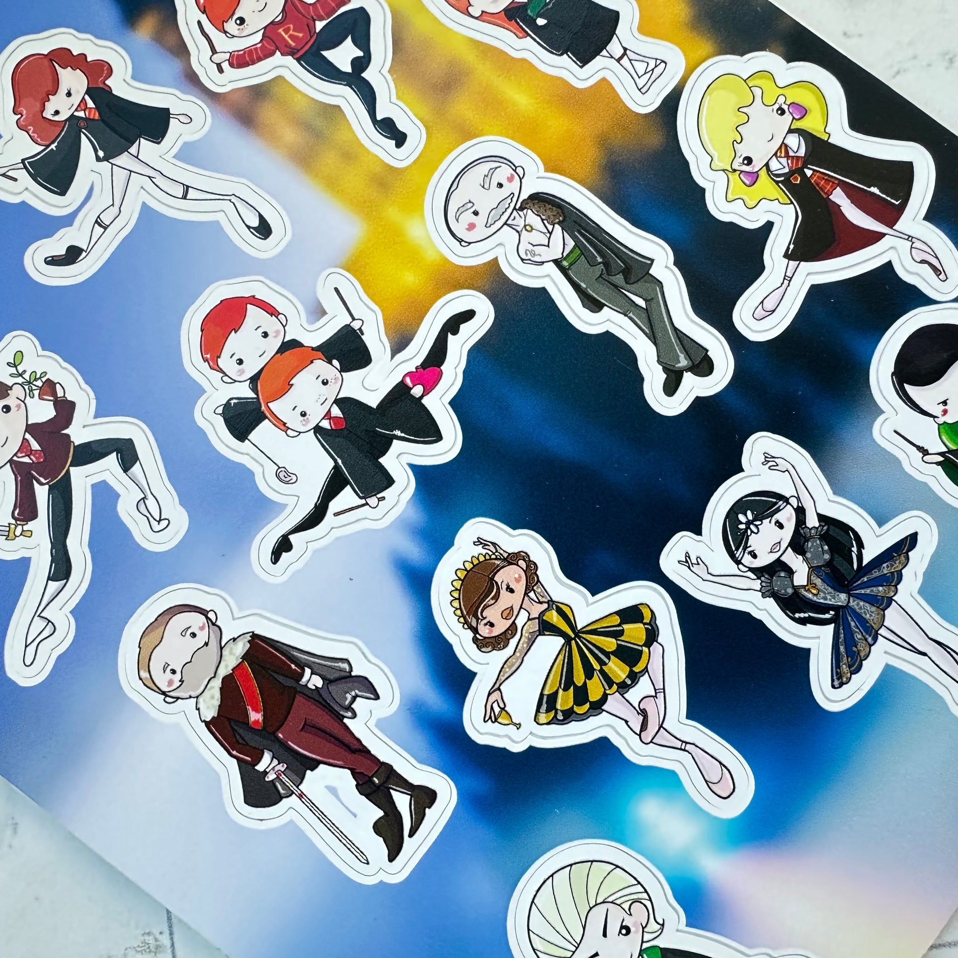 Wizarding Sticker Sheet