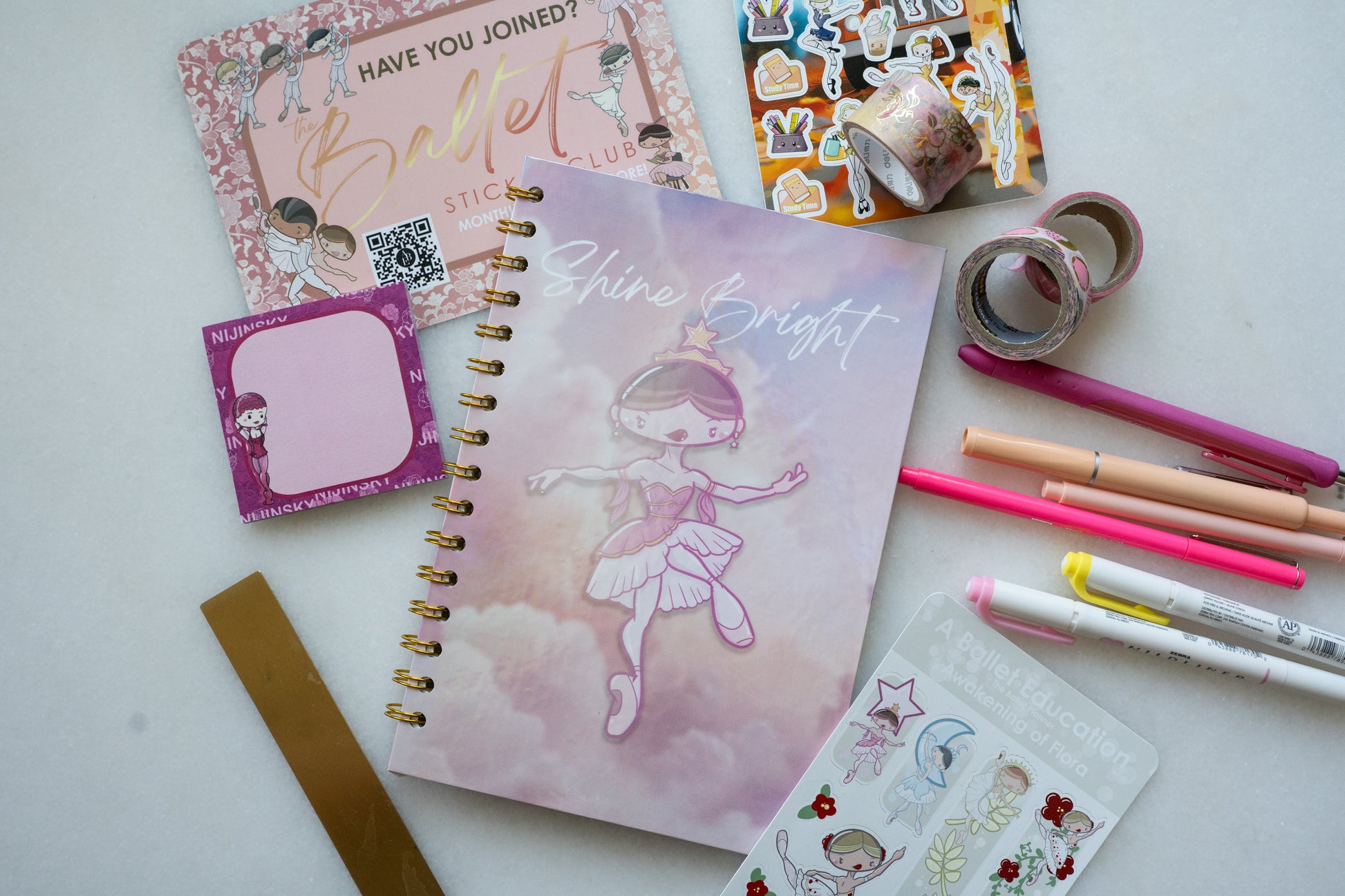 Awakening of Flora - Dawn/Aurora Variation Sparkle Planner