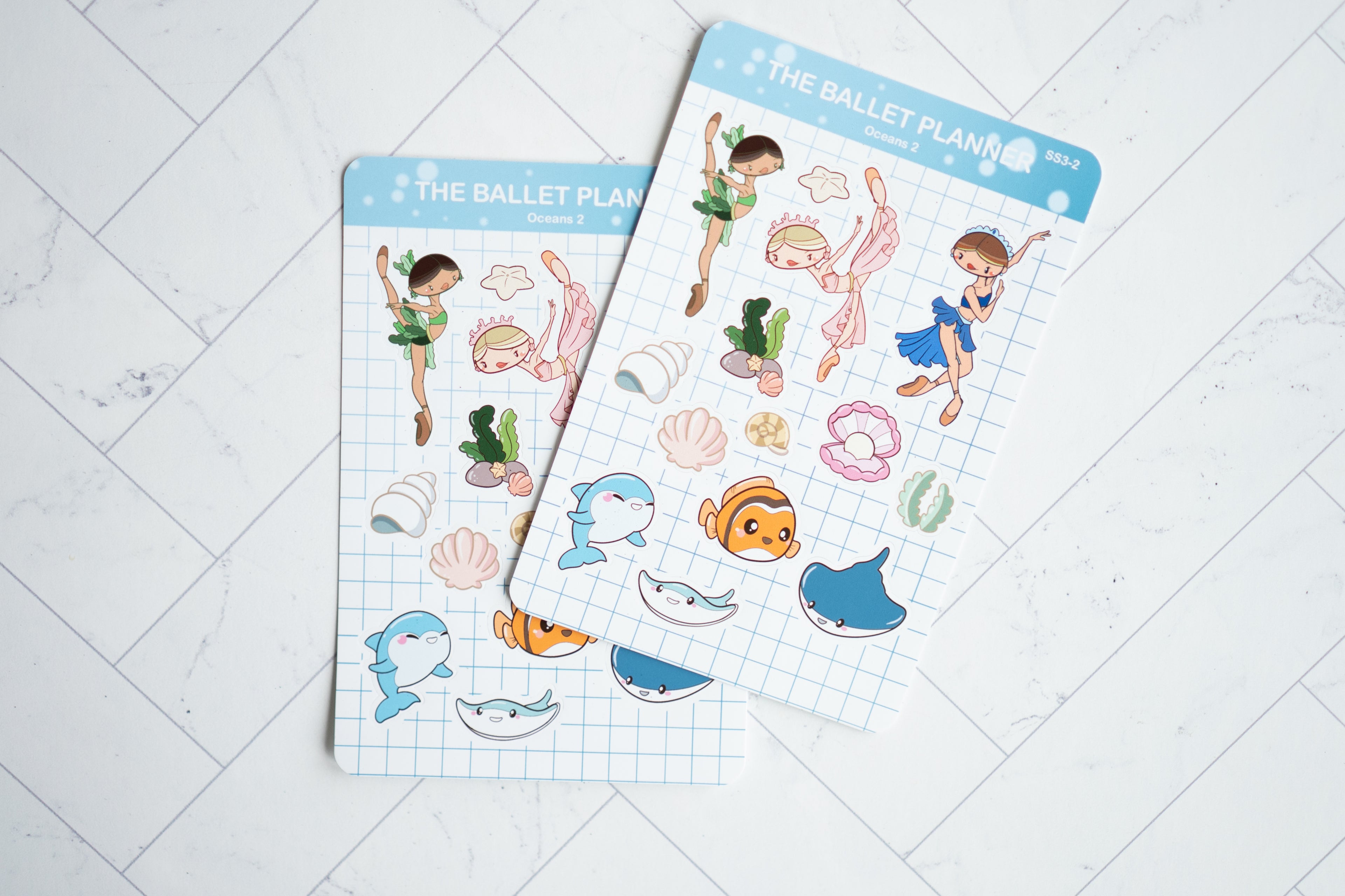 Oceans 2 Sticker Sheet